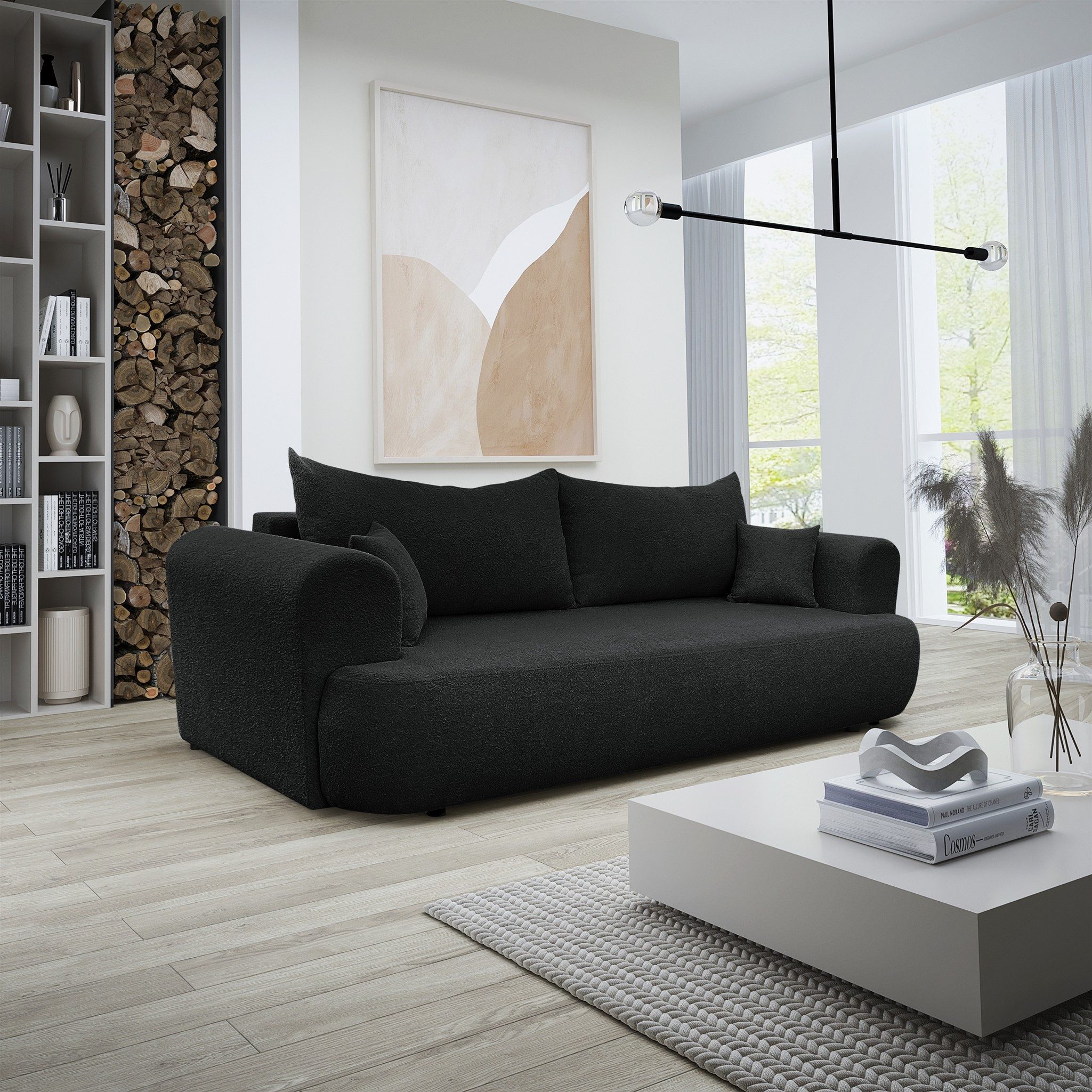 Fun Möbel 3-Sitzer Schlafsofa ANIKE in günstig online kaufen