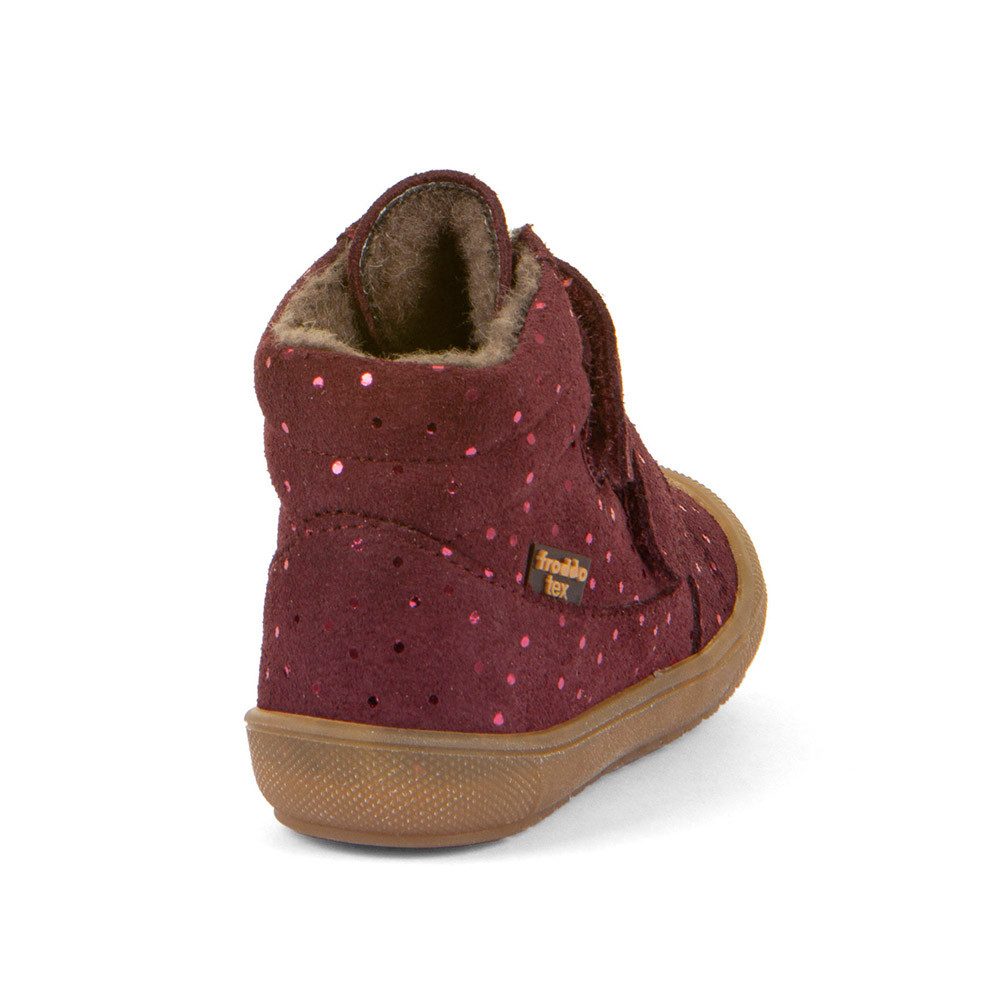 froddo® OLLIE WOOL TEX Lauflernschuh Winterstiefel, Klettschuh mit Wollfutter