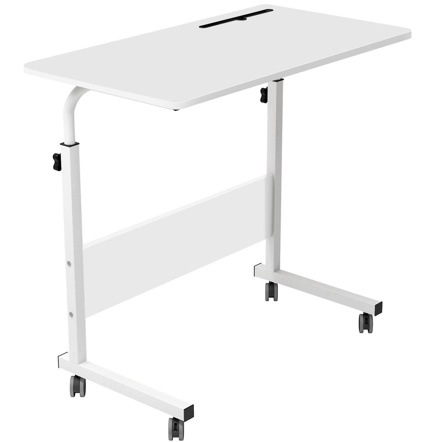 LuxusKollektion Laptoptisch Höhenverstellbarer Laptop-Tisch Weiß 80x40cm (1-St)
