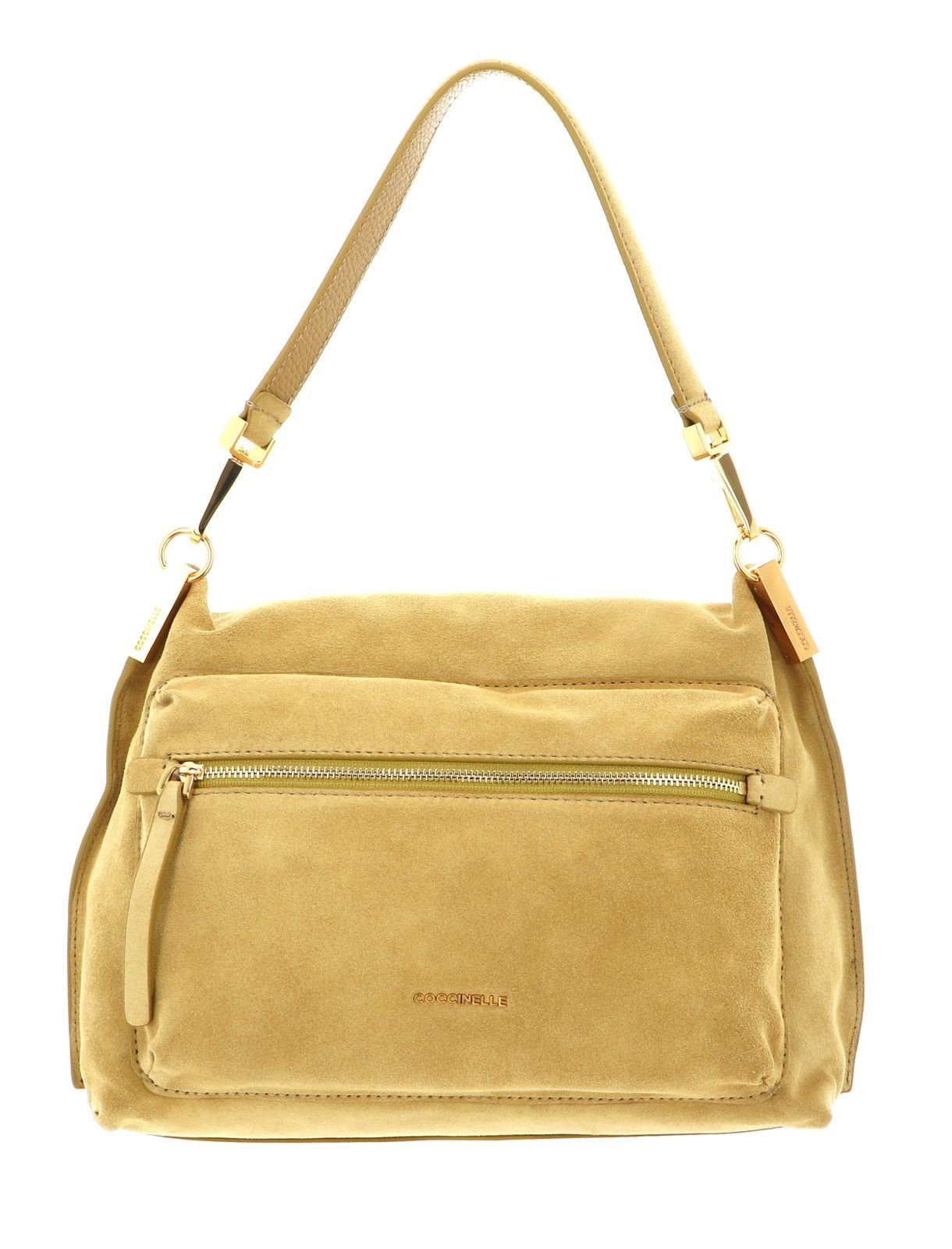 COCCINELLE Schultertasche Hyle Suede