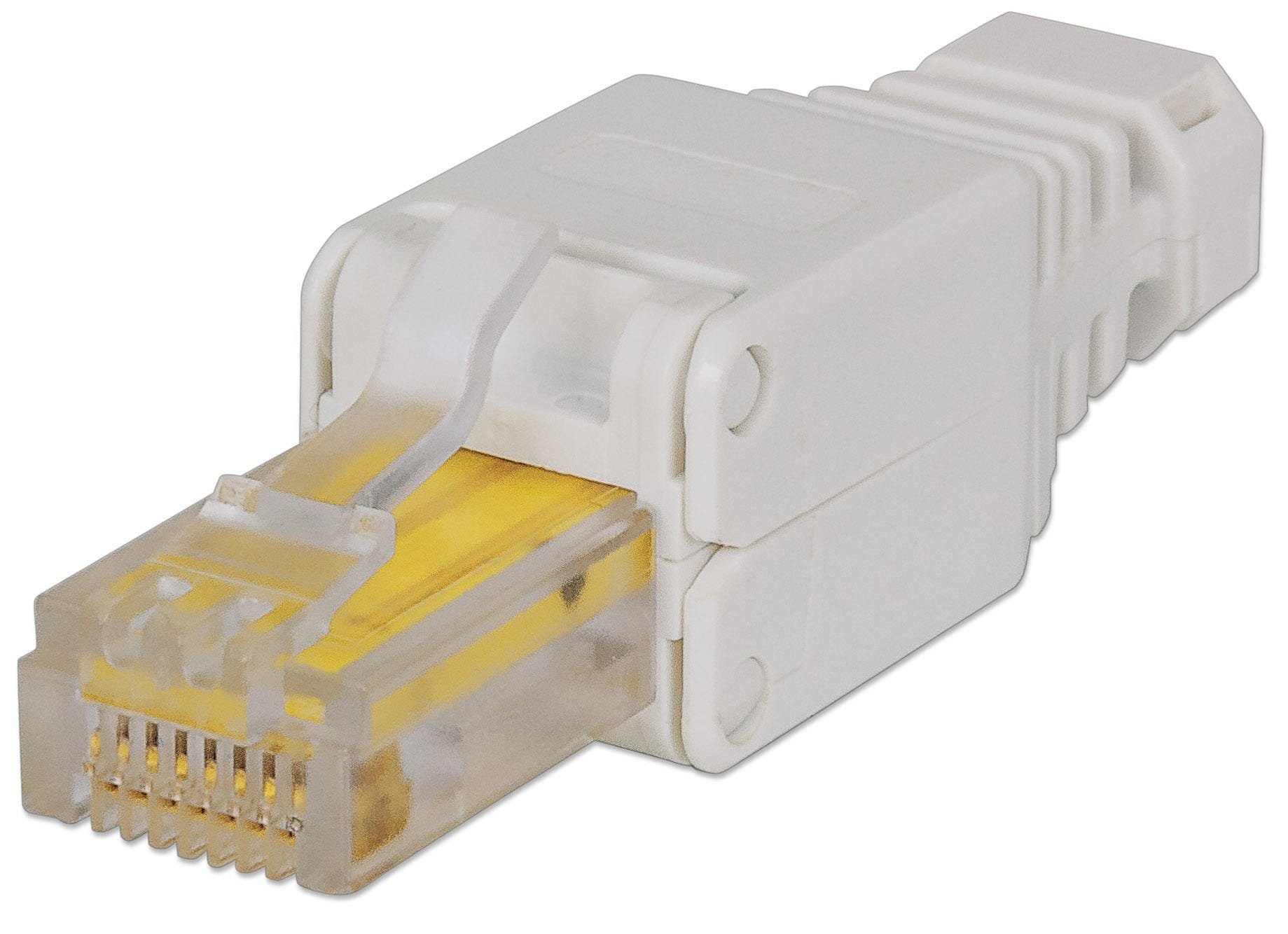 Intellinet Intellinet 790482 Intellinet Modularstecker RJ45 Cat6 UTP Werkzeuglos Netzwerkkabel