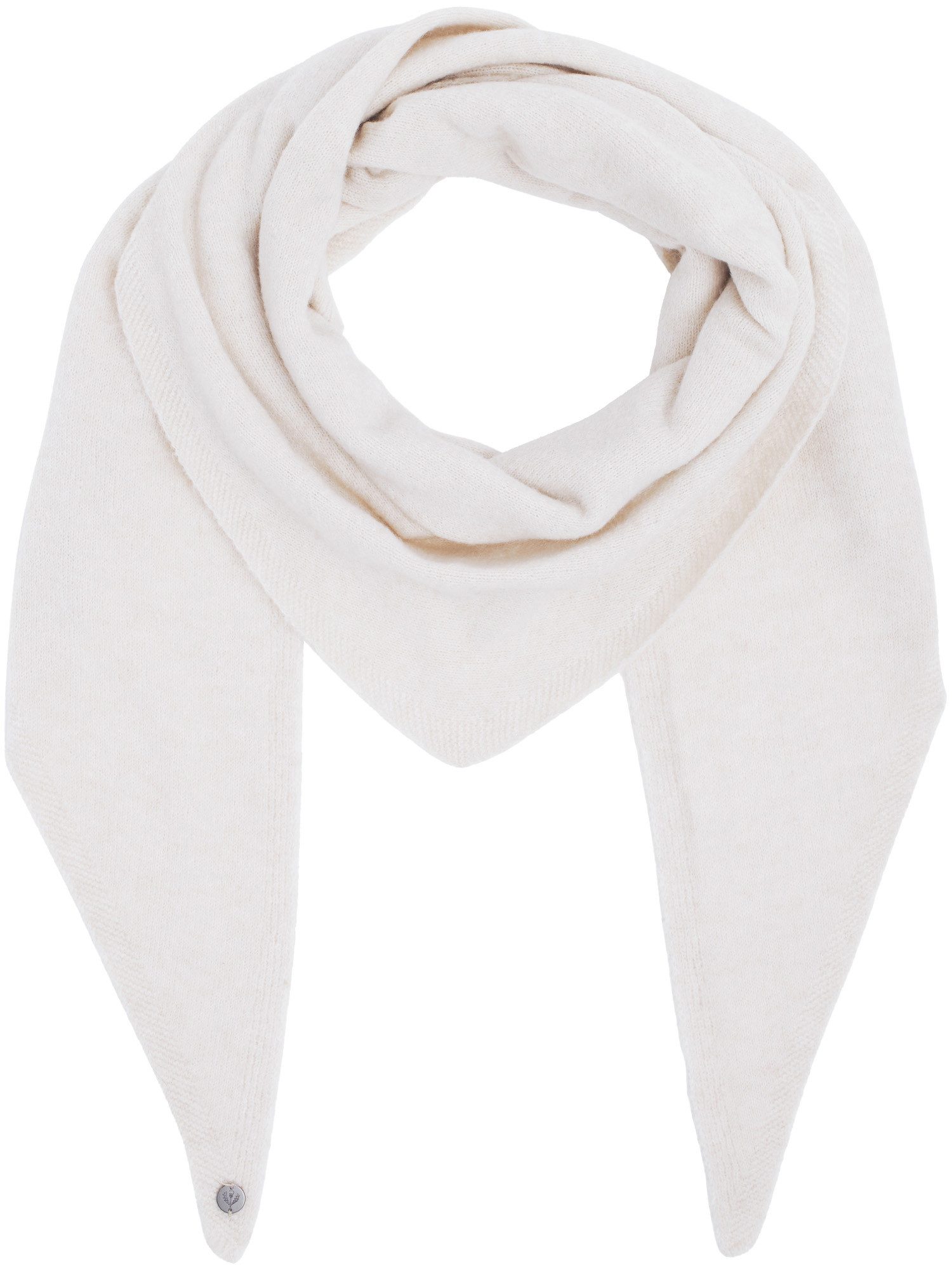 Fraas Modetuch Sustainability Edition - Leicht meliertes Dreieckstuch