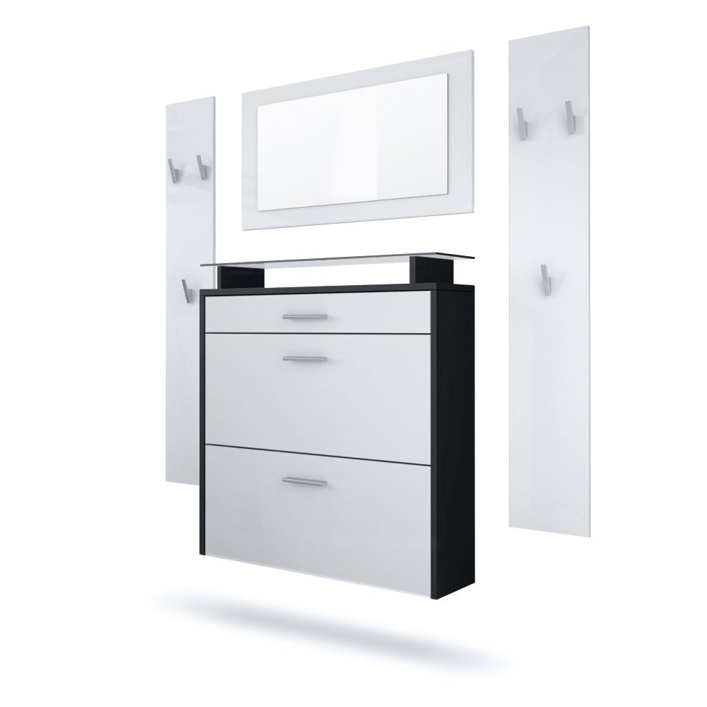 Vladon Garderoben-Set Malea, (Garderobenset bestehend aus 1 Hängeschuhschra günstig online kaufen