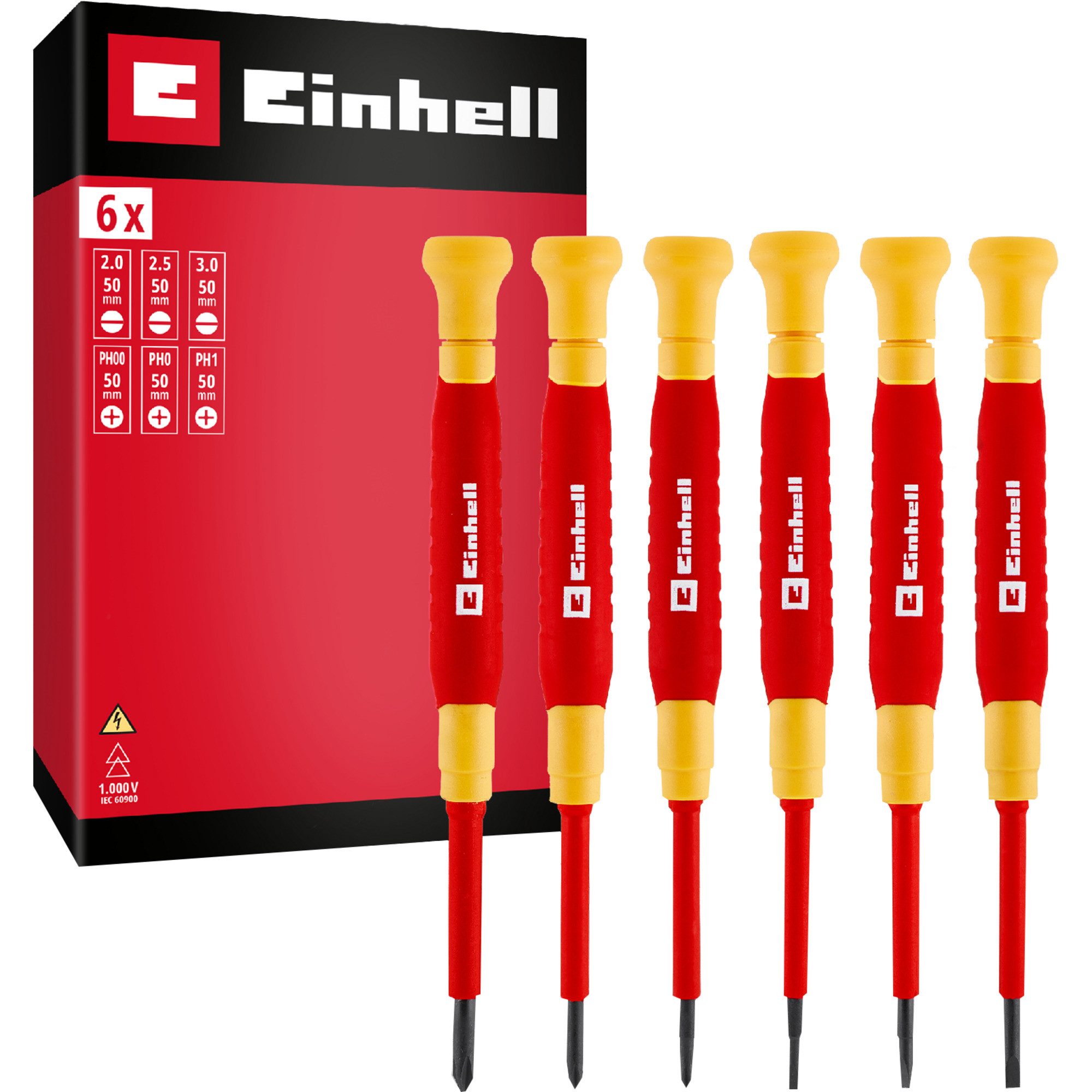 Einhell Schraubendreher EINHELL Präzisions-Schraubendreher Set VDE