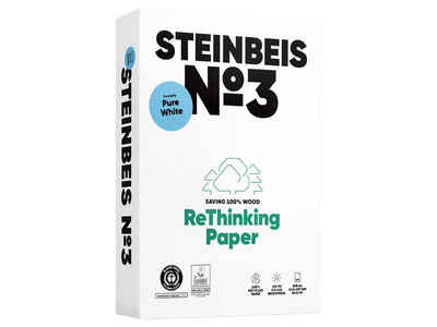 STEINBEIS Kopierpapier Steinbeis Recycling-Kopierpapier 'PureWhite' 500 B