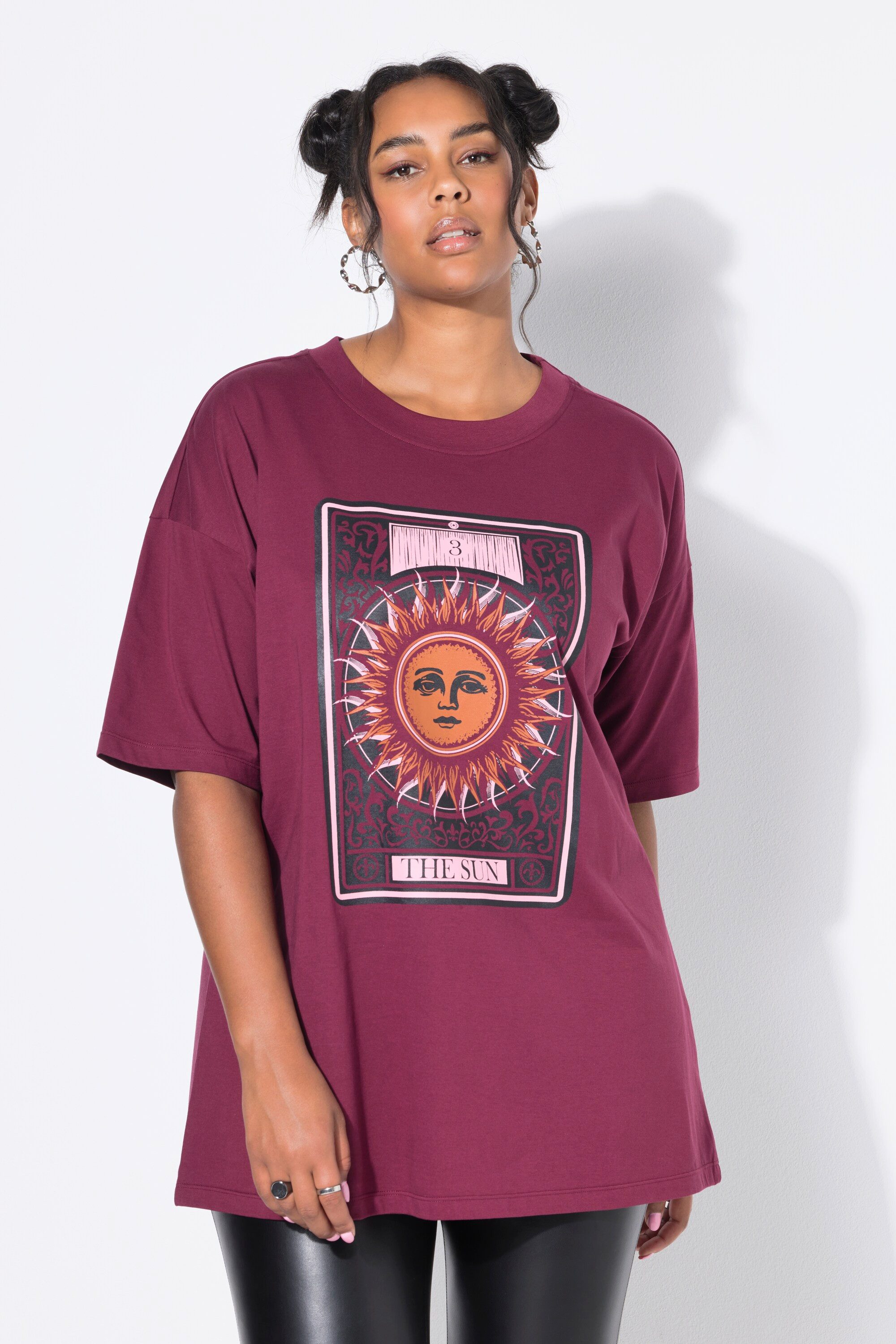 Studio Untold T-Shirt T-Shirt oversized Tarot Sonne günstig online kaufen