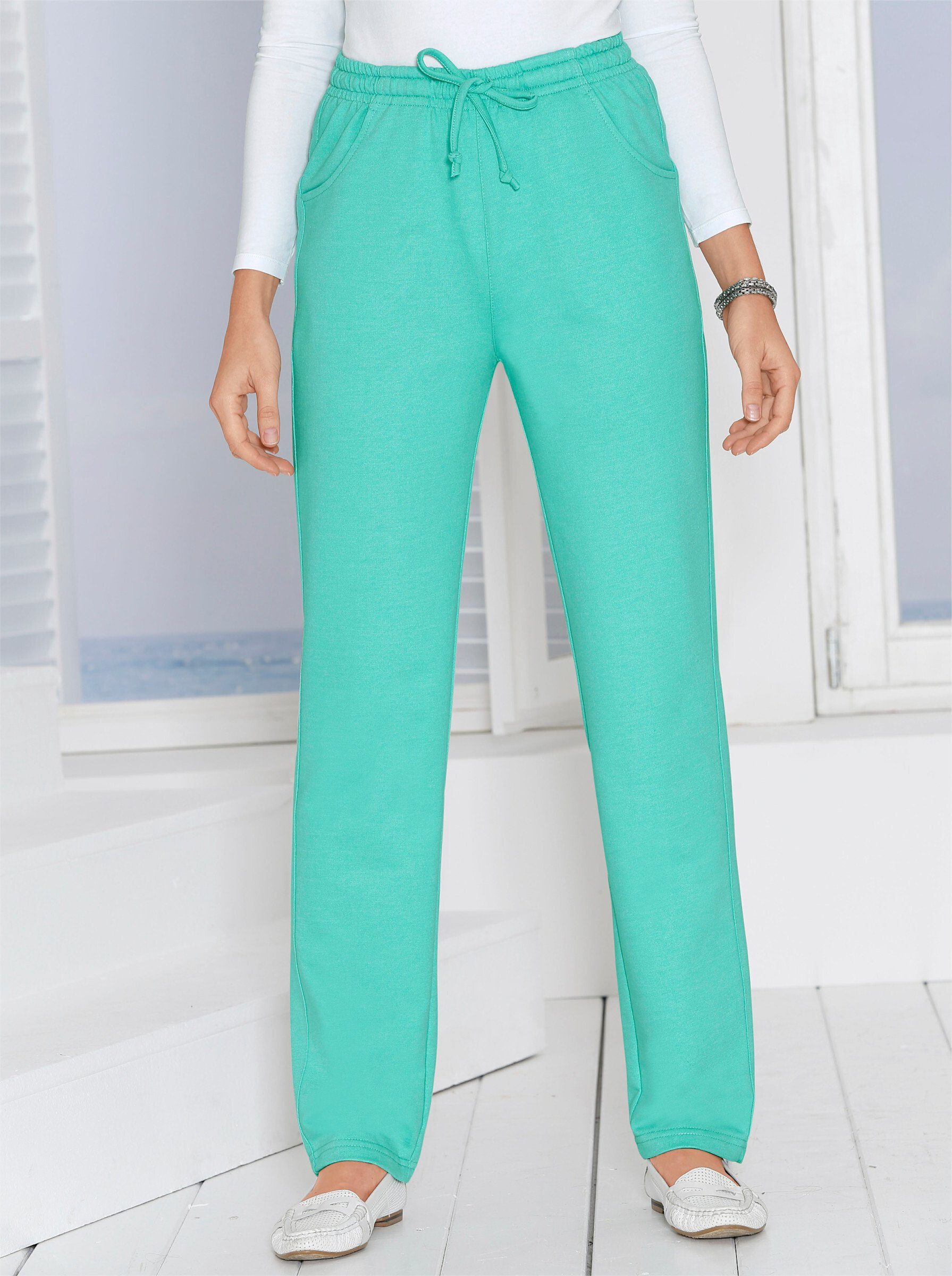 Sieh an! Jerseyhose Jerseyhose Innenbeinlänge ca. günstig online kaufen