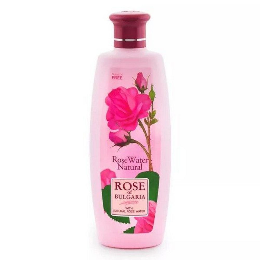Biofresh Cosmetics Gesichtswasser Rose of Bulgaria Natürliches Rosenwasser 330 ml, Mit Rosenwasser und Rosenöl aus der bulgarischen Damaszener Rose.