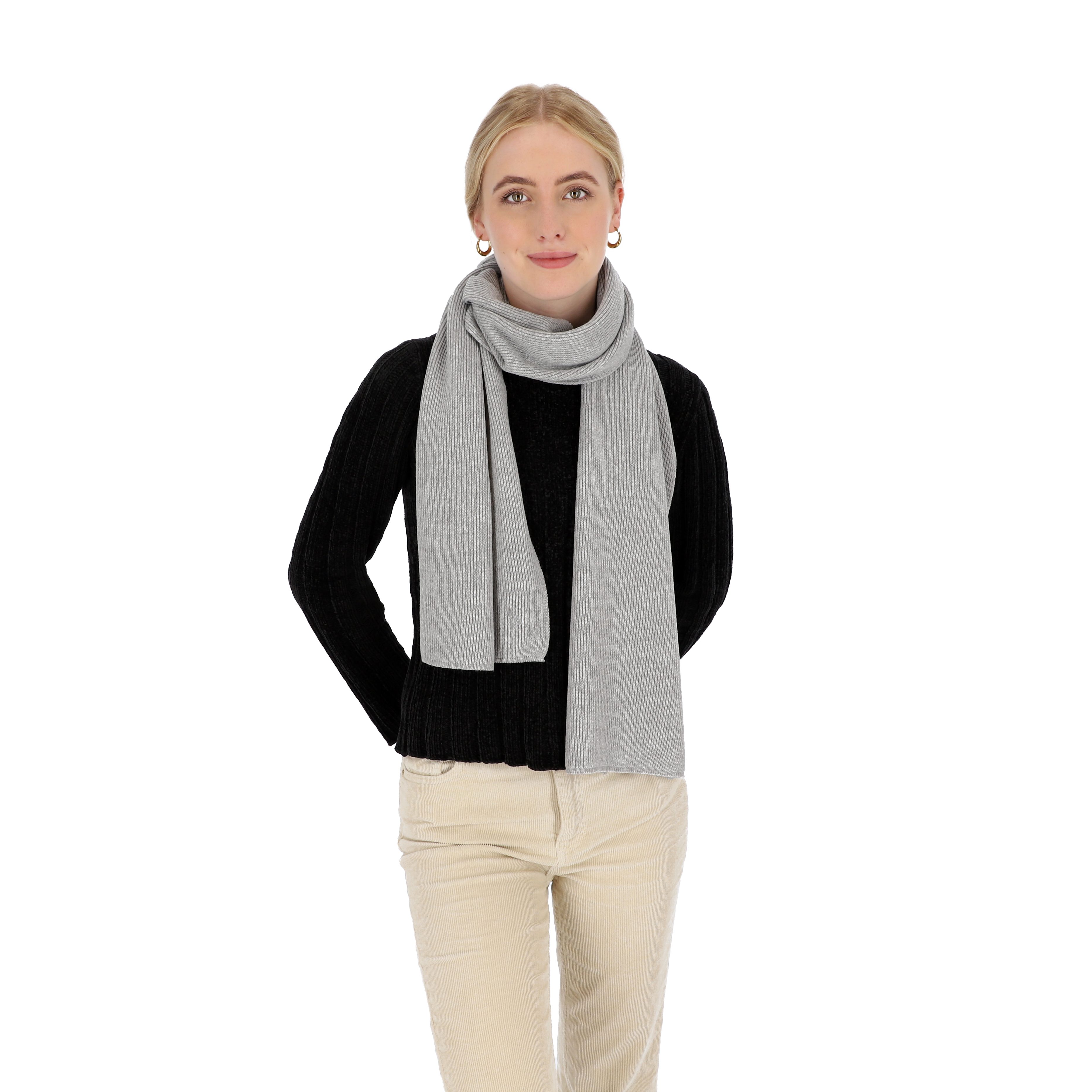 halsüberkopf Accessoires Strickschal feiner Strickschal, Made in Germany