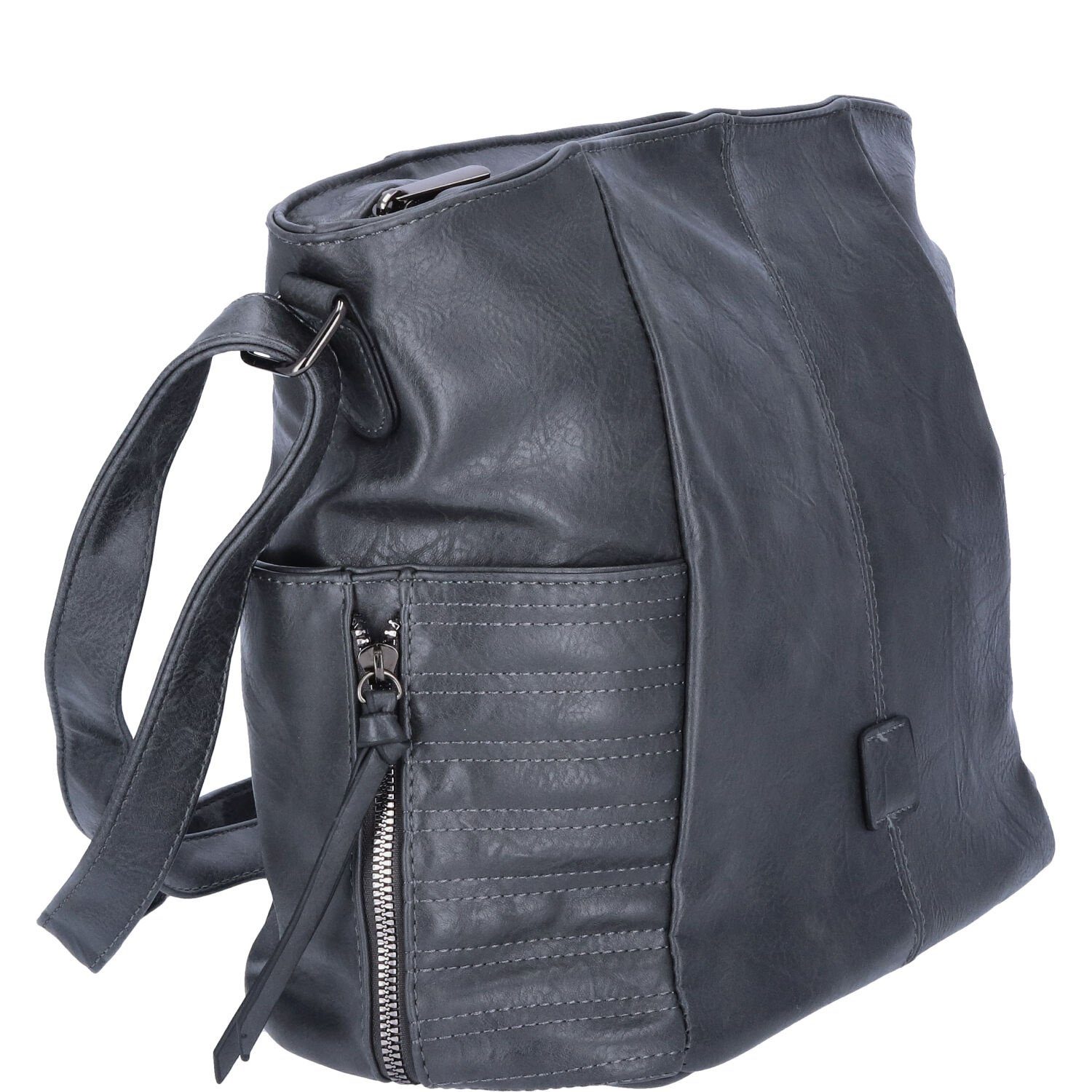 Antonio Umhängetasche Antonio Damen Handtasche grau günstig online kaufen