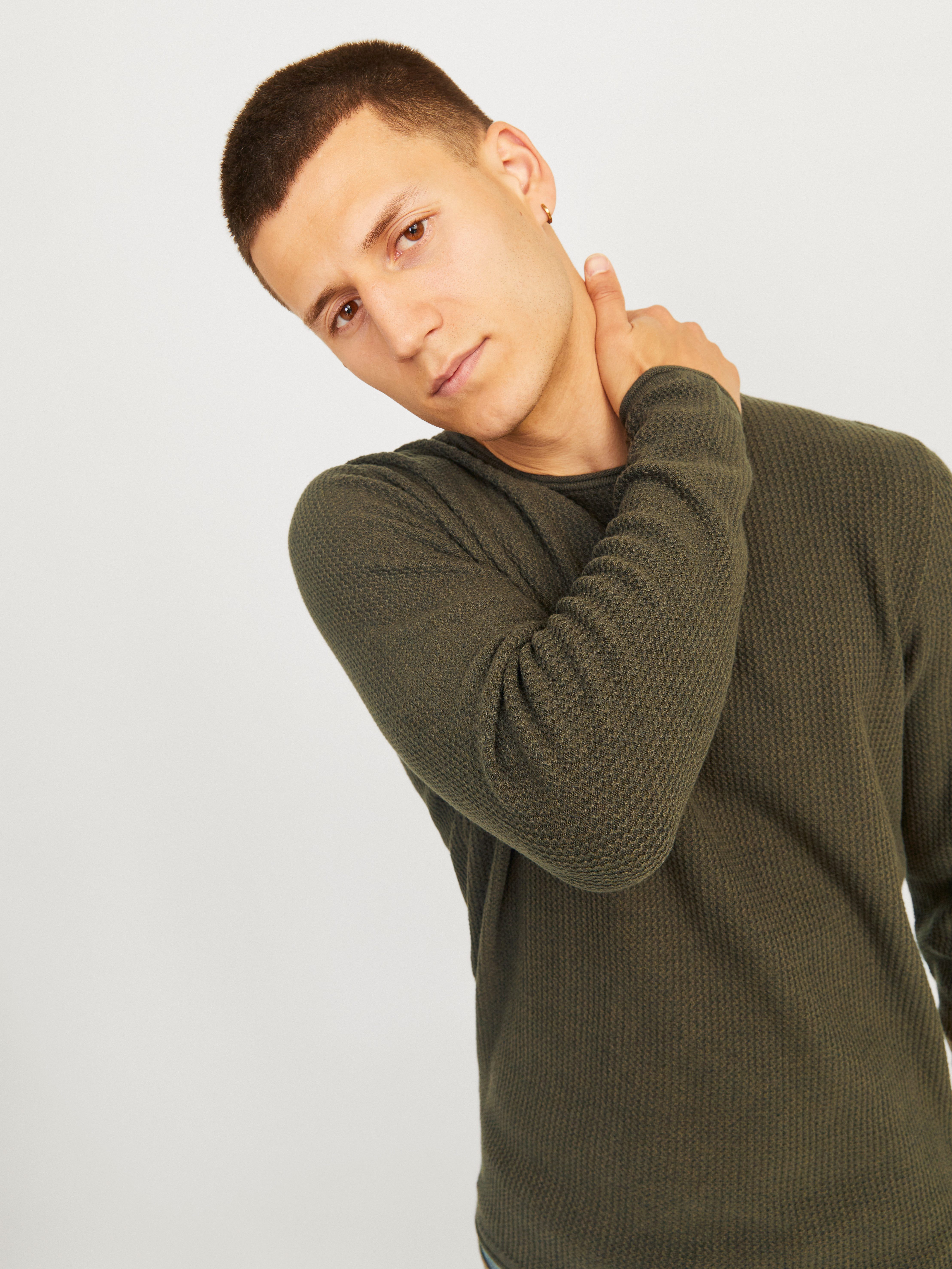 Jack & Jones Rundhalspullover JJECOOPER KNIT günstig online kaufen