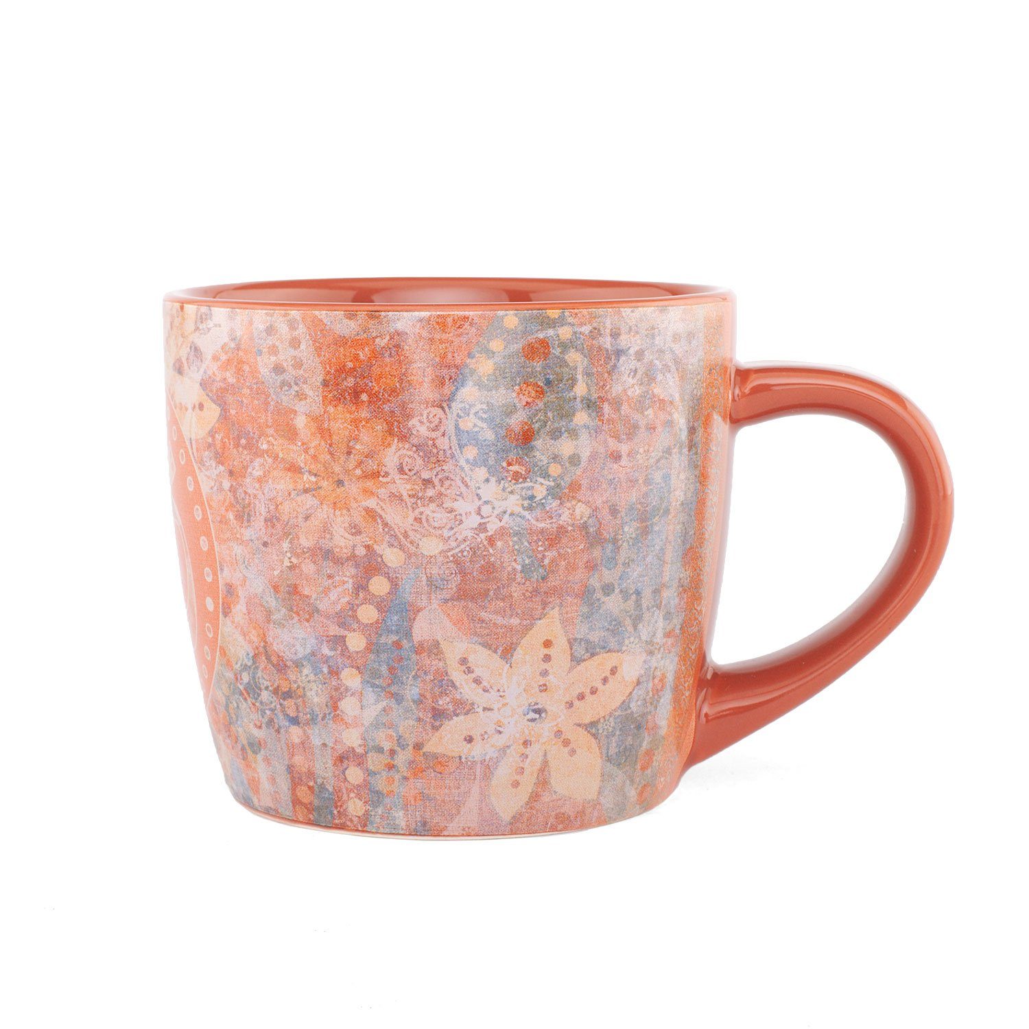bodhi Tasse YogiMug Keramiktasse Rusty OM, Keramik