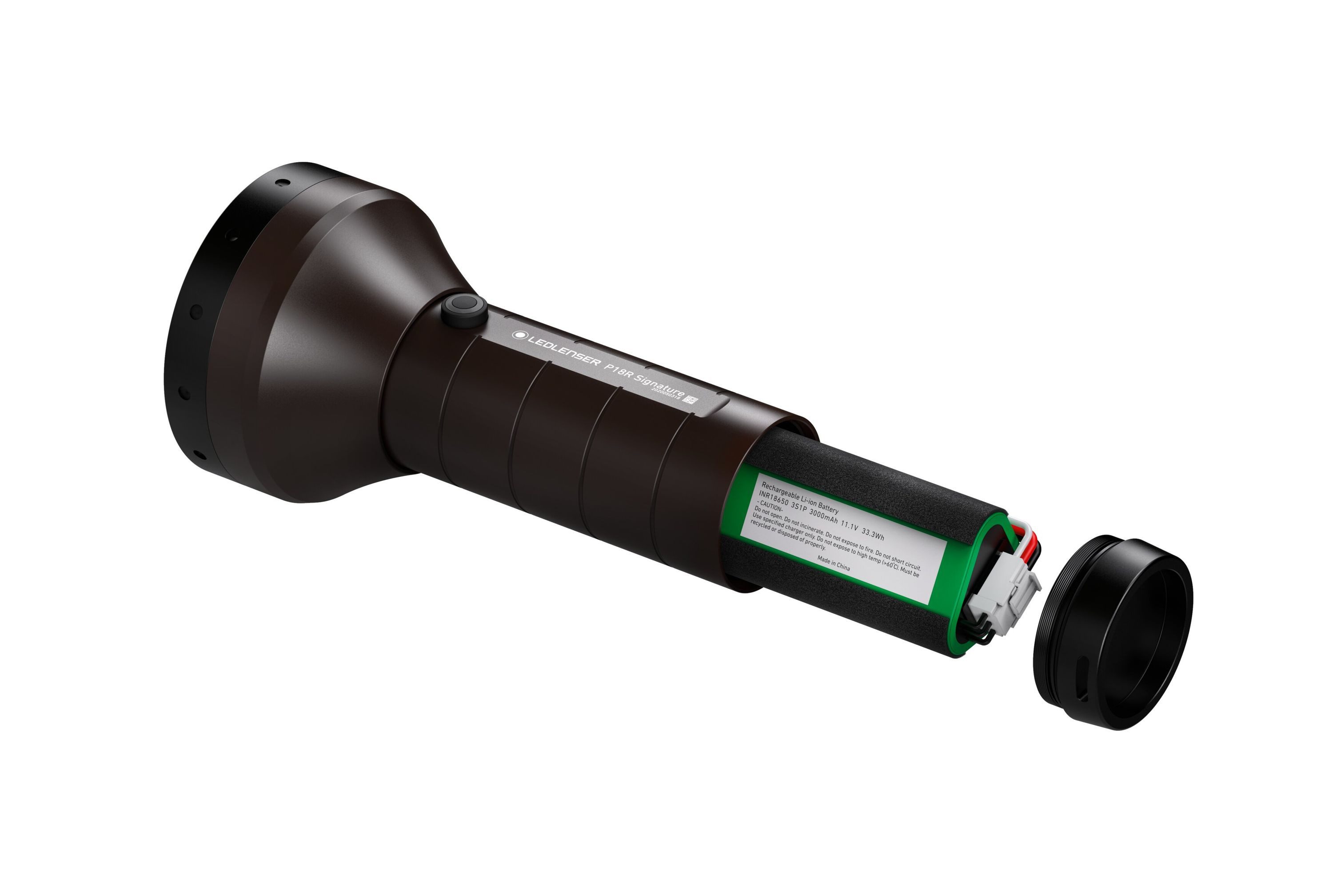 Ledlenser Taschenlampe P18R Signature Edition 2020, 4500 Lumen, 720m Leuchtweite, 70 Std. Laufzeit, IP54, wiederaufladbar