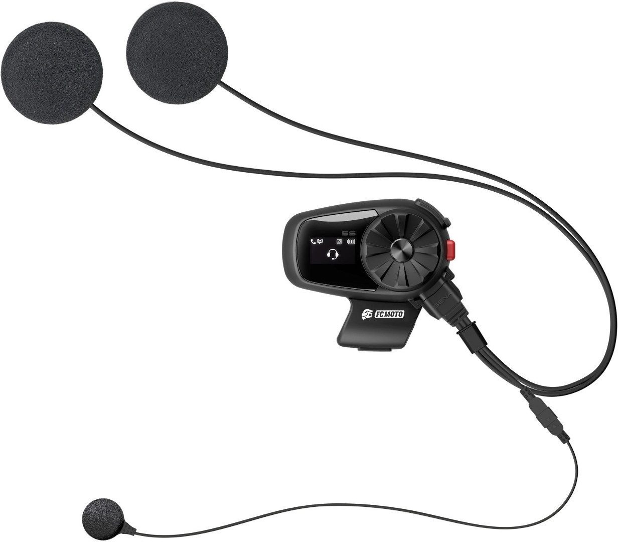 FC-Moto Sena 5S Edition Bluetooth Kommunikationssystem Einzelset Headset (Bluetooth)