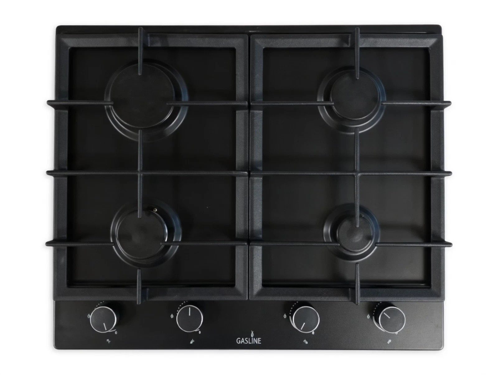Gasline Gasherd-Set Gasline Gasherdset GB850-FIX Einbaubackofen+Gaskochfeld GAG60INB 60cm