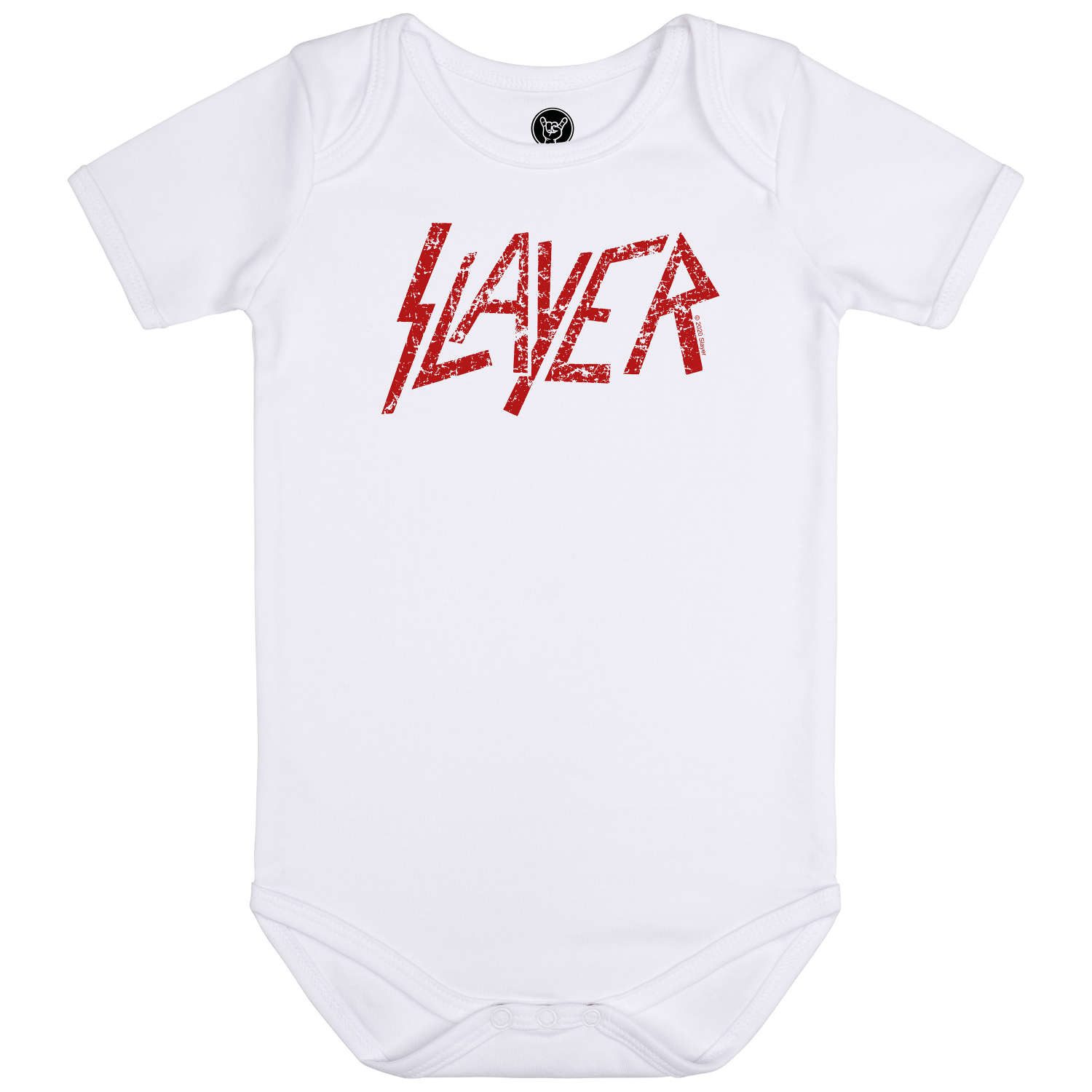 Kurzarmbody Slayer (Logo) - Baby Body