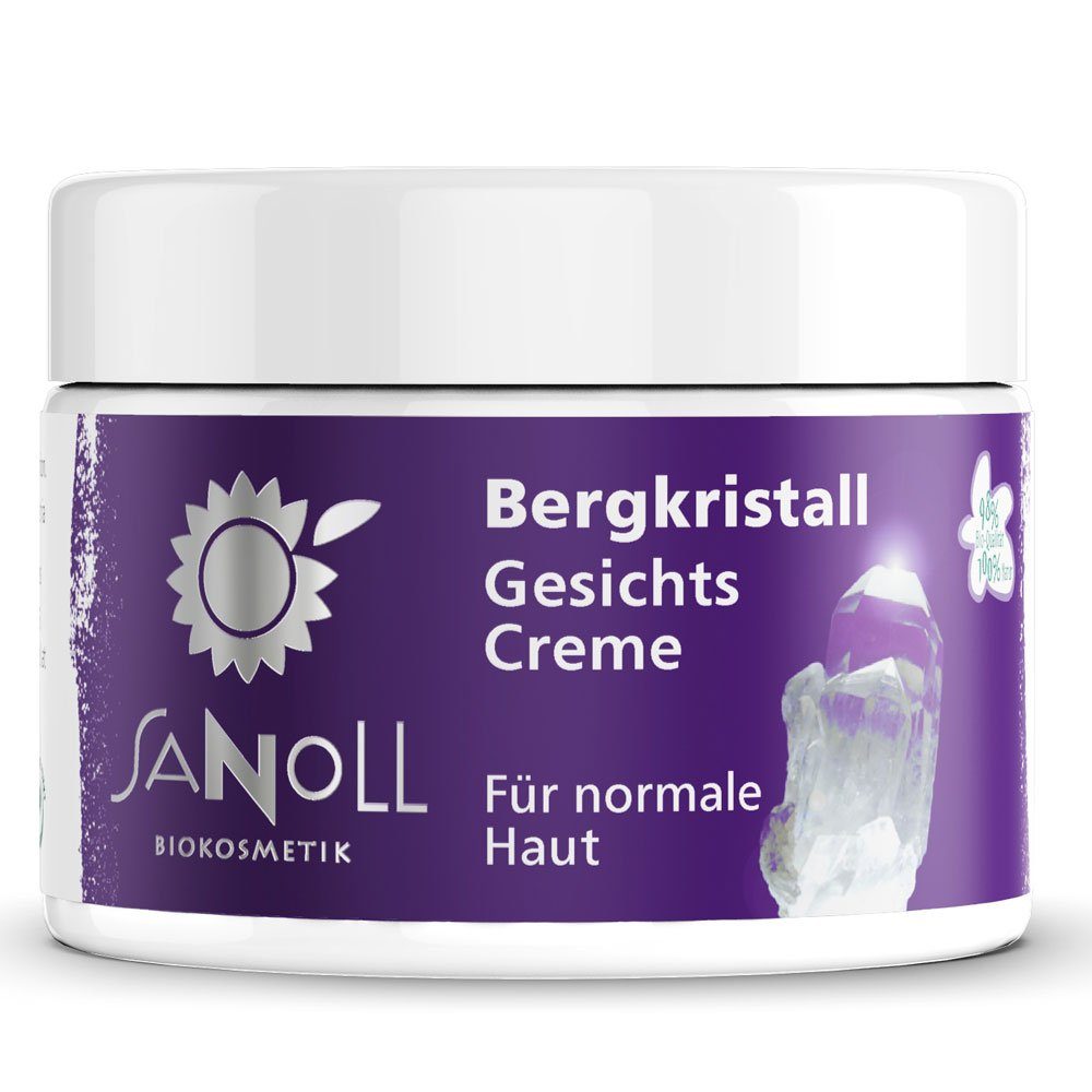 Sanoll Gesichtspflege Bergkristall GesichtsCreme, 30 ml