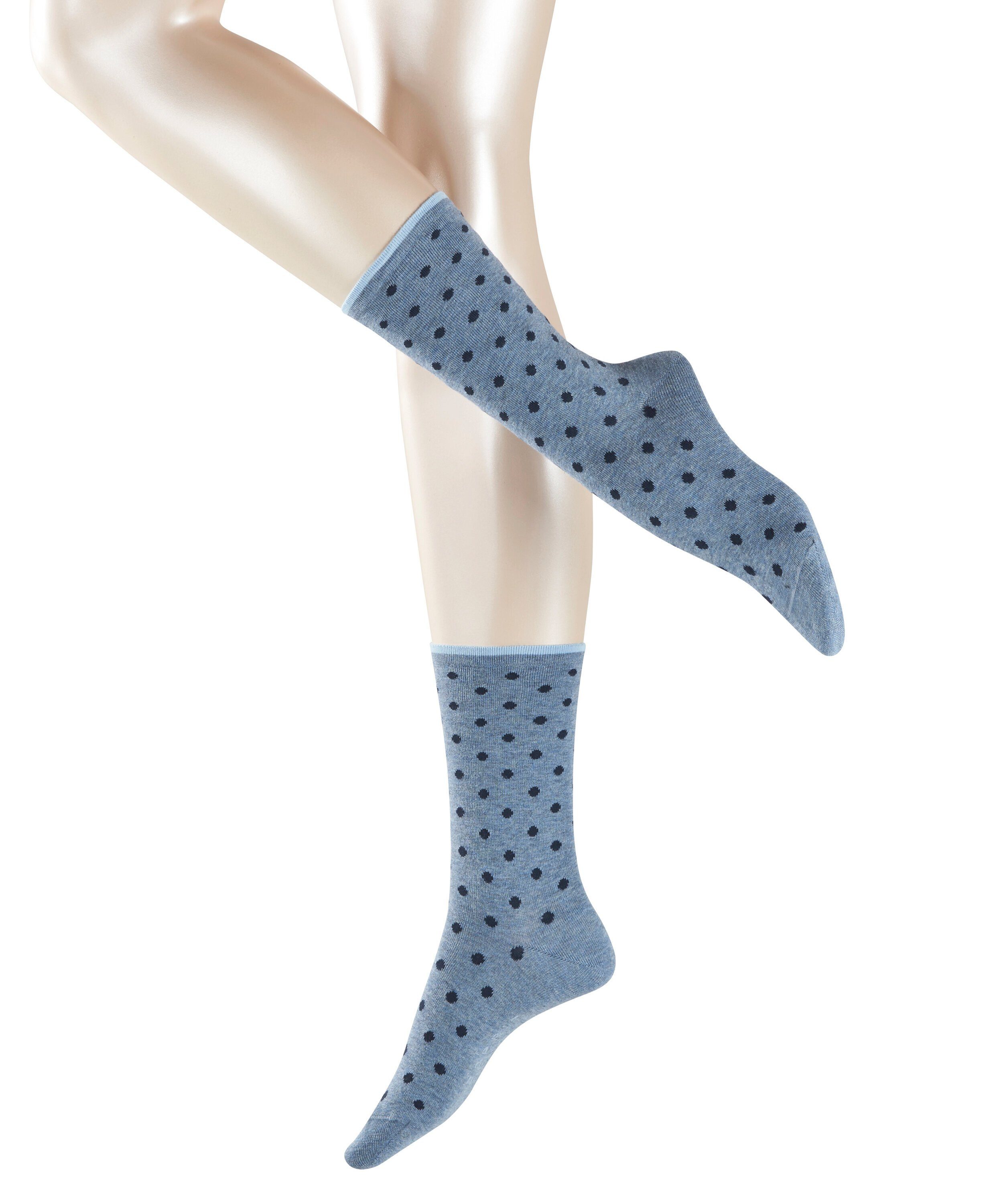 Esprit Socken Melange Dot (1-Paar) für optimalen Feuchtigkeitstransport
