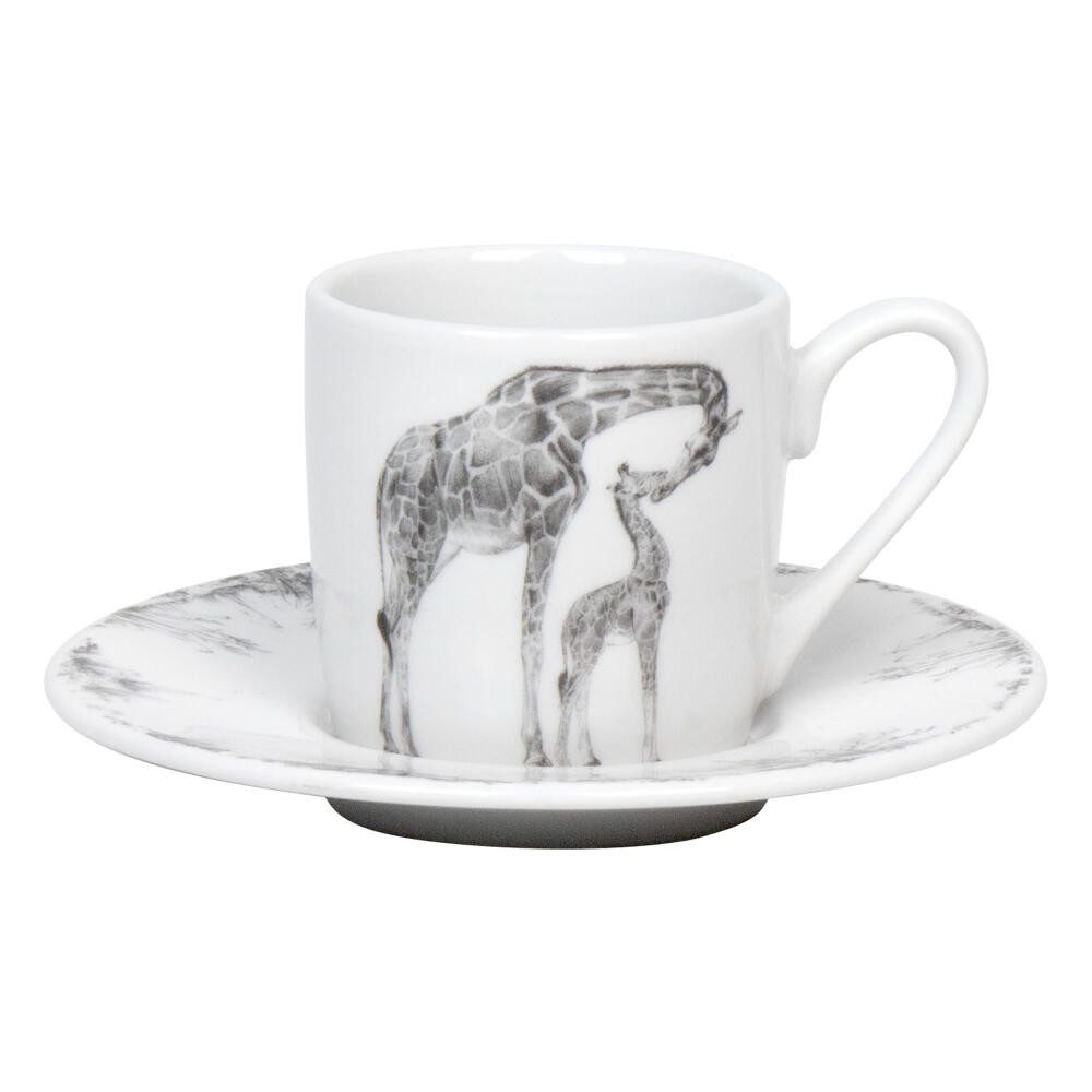 Könitz Espressotasse Amazing Animals Giraffe, 85 ml, Porzellan