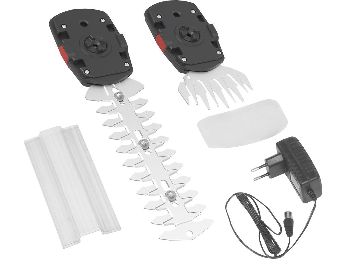 Güde Akku-Gras- und Strauchscherenset GPS 7.2V-1.5 Li-Ion, (Set), inkl. Ladegerät, Schnittlänge 170 mm, Schnittstärke 8 mm