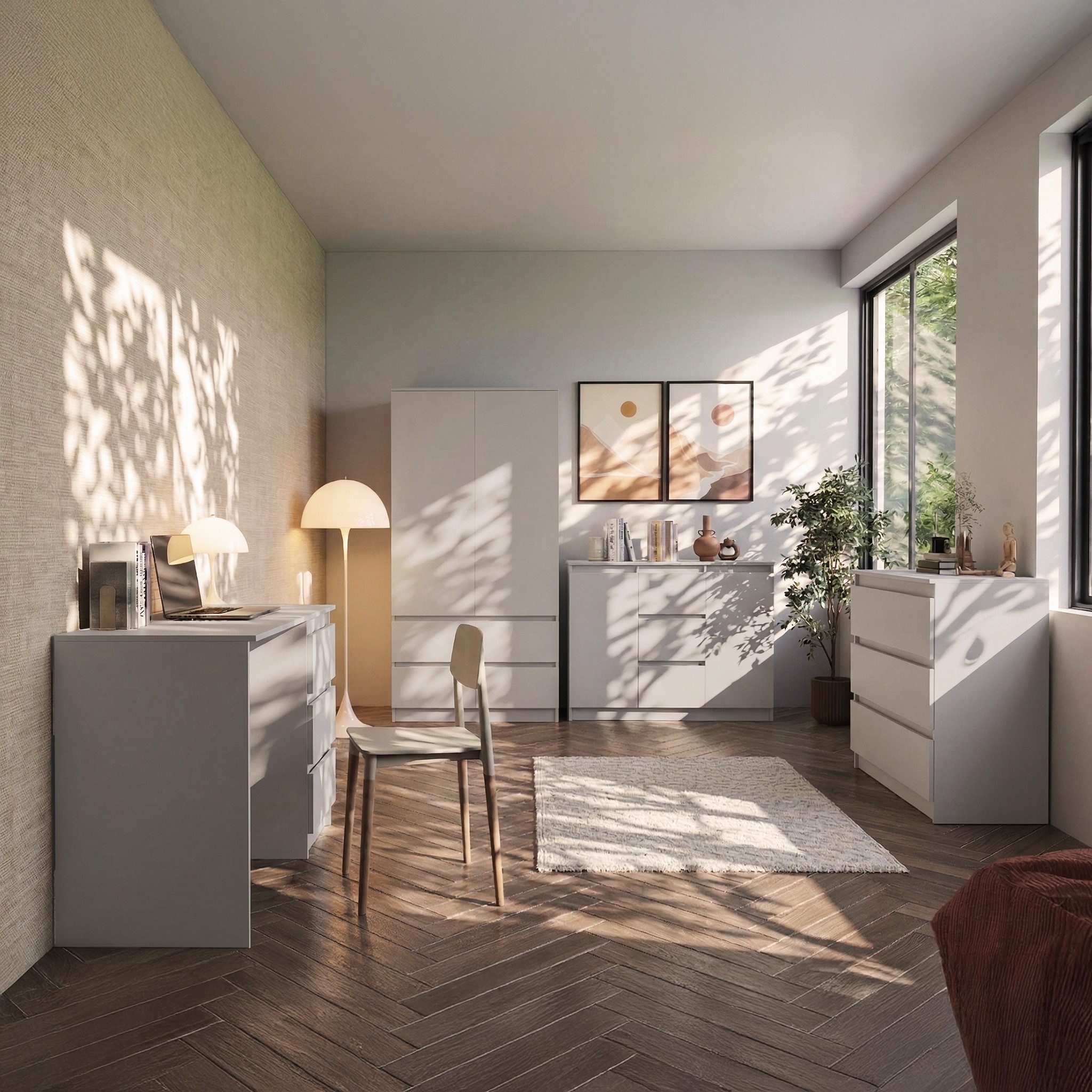 imm24 Drehtürenschrank SOLO 2D2S
