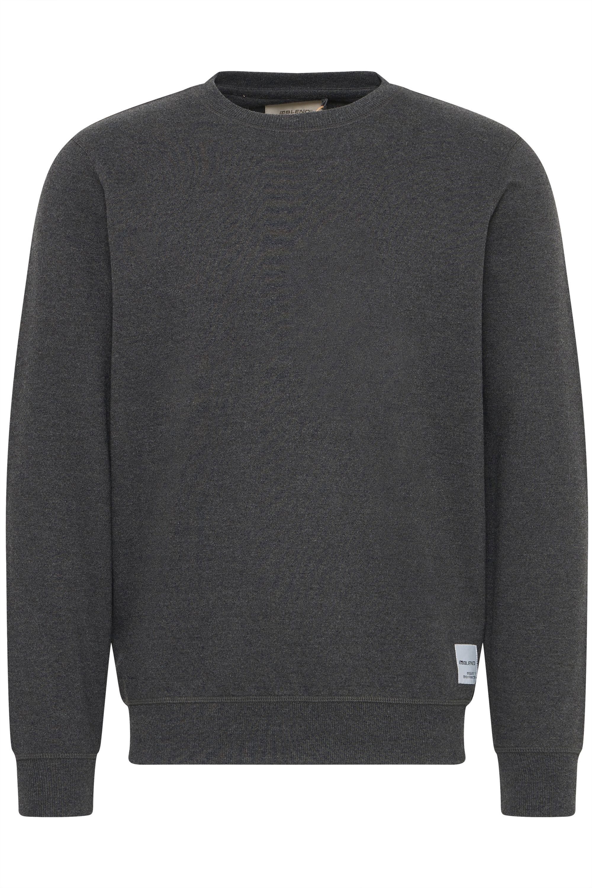 Blend Rundhalspullover BHMBHANDERS Klassischer Sweatpullover mit Rundhalsau günstig online kaufen