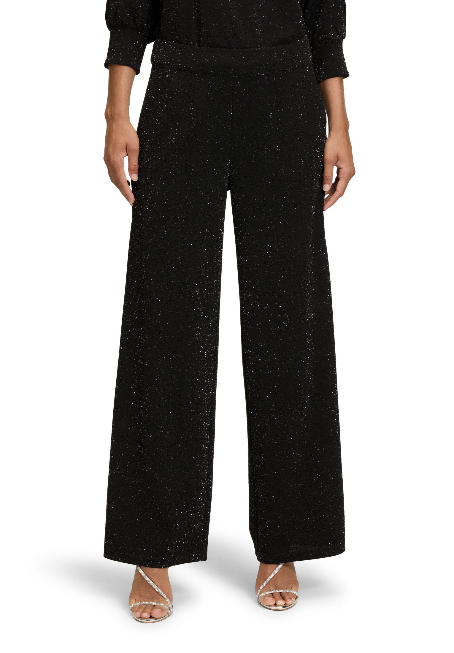 Marlene-Hose Betty Barclay Damen Marlene-Hose im Glitzer-Look
