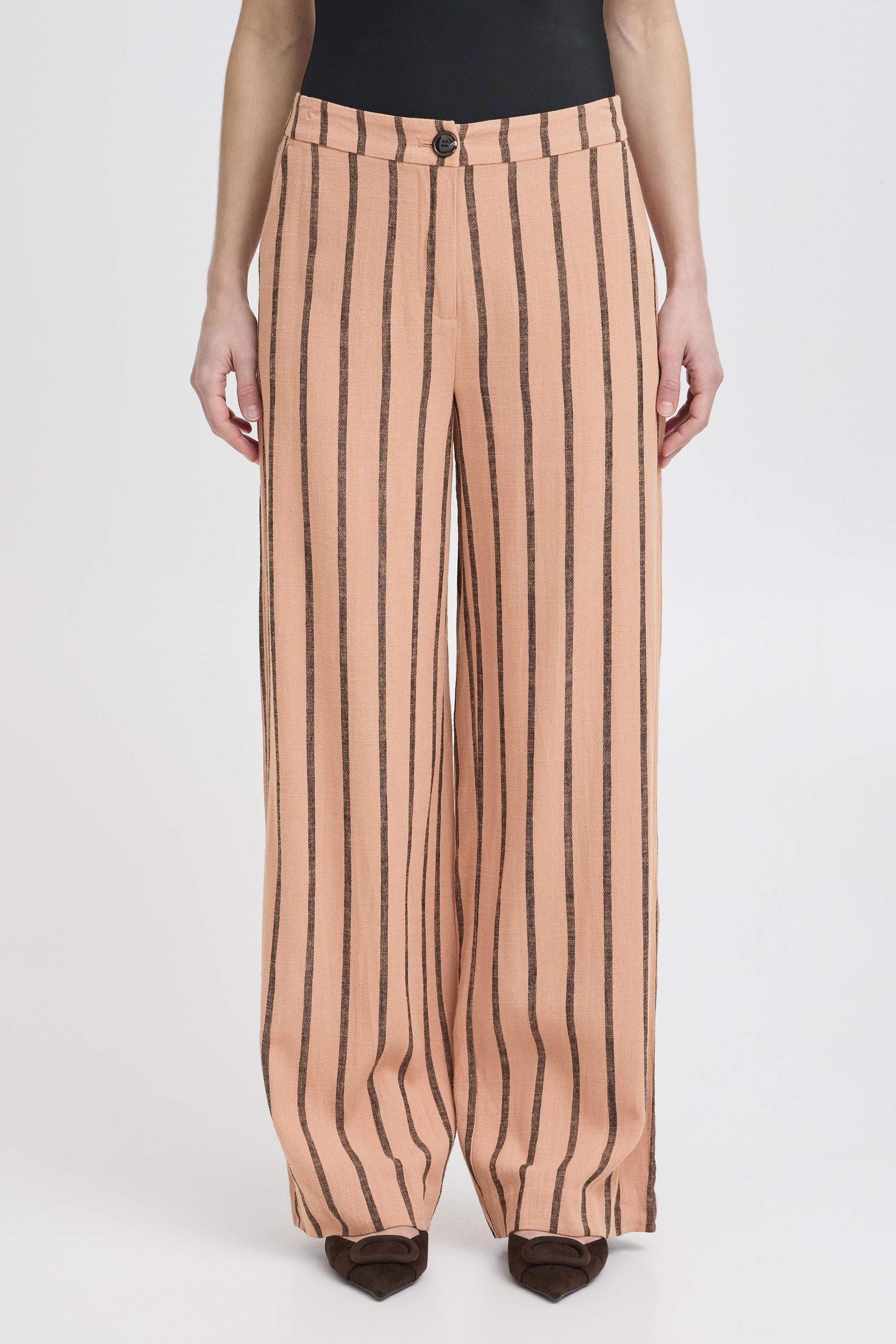 b.young Leinenhose BYJOHANNA Schöne lockere Stoffhose günstig online kaufen
