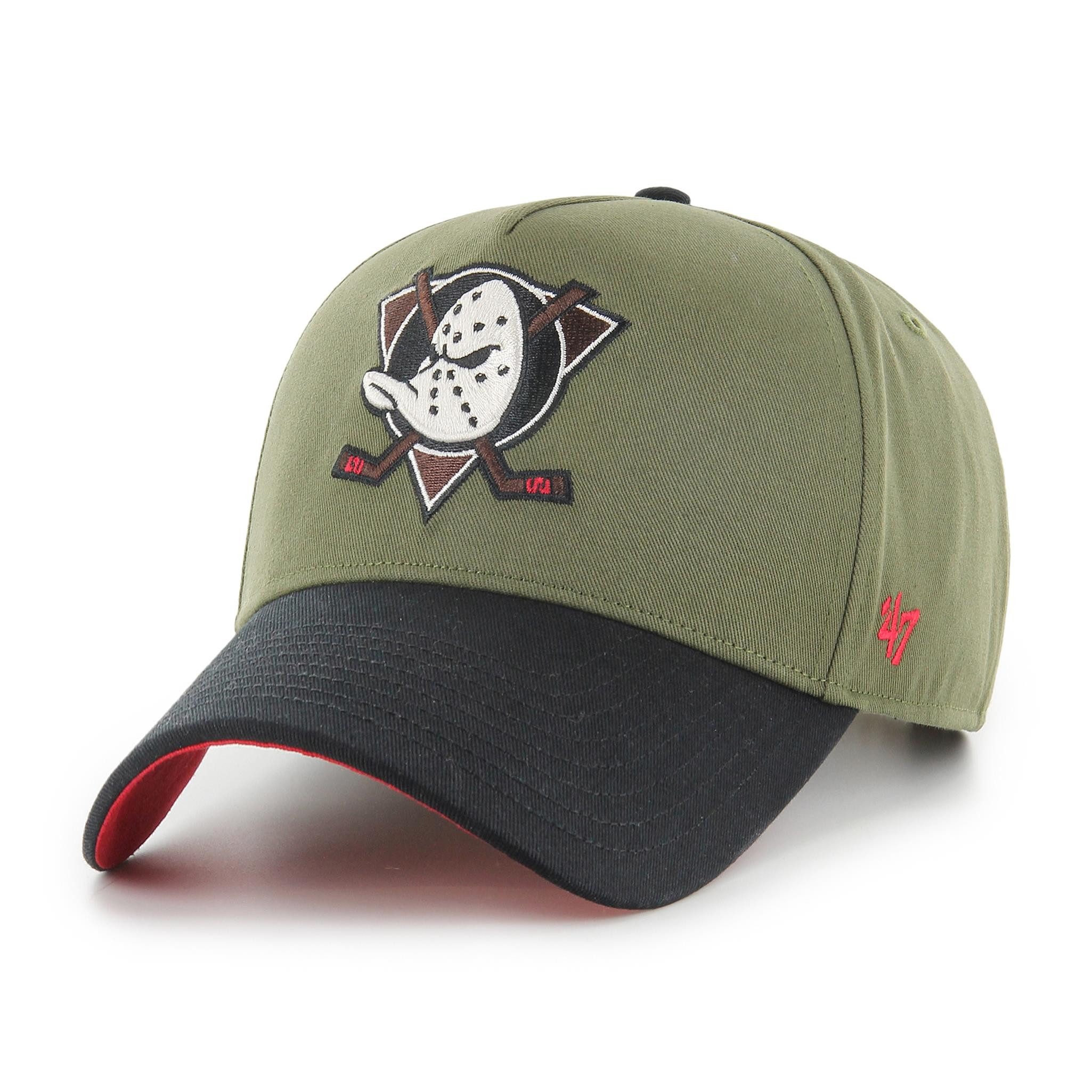 Baseball Cap '47 Brand Cap NHL Anaheim Ducks Sure Shot TT Cotton MVP DT Sandalwood