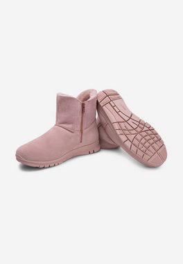 vitaform Damenschuhe Stiefelette Veloursleder Doubleface Stiefelette