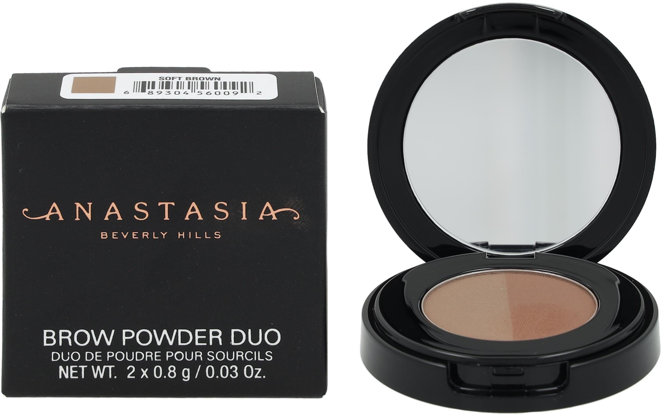 HILLS Soft Duo Brow ANASTASIA Brown BEVERLY Augenbrauen-Puder Powder