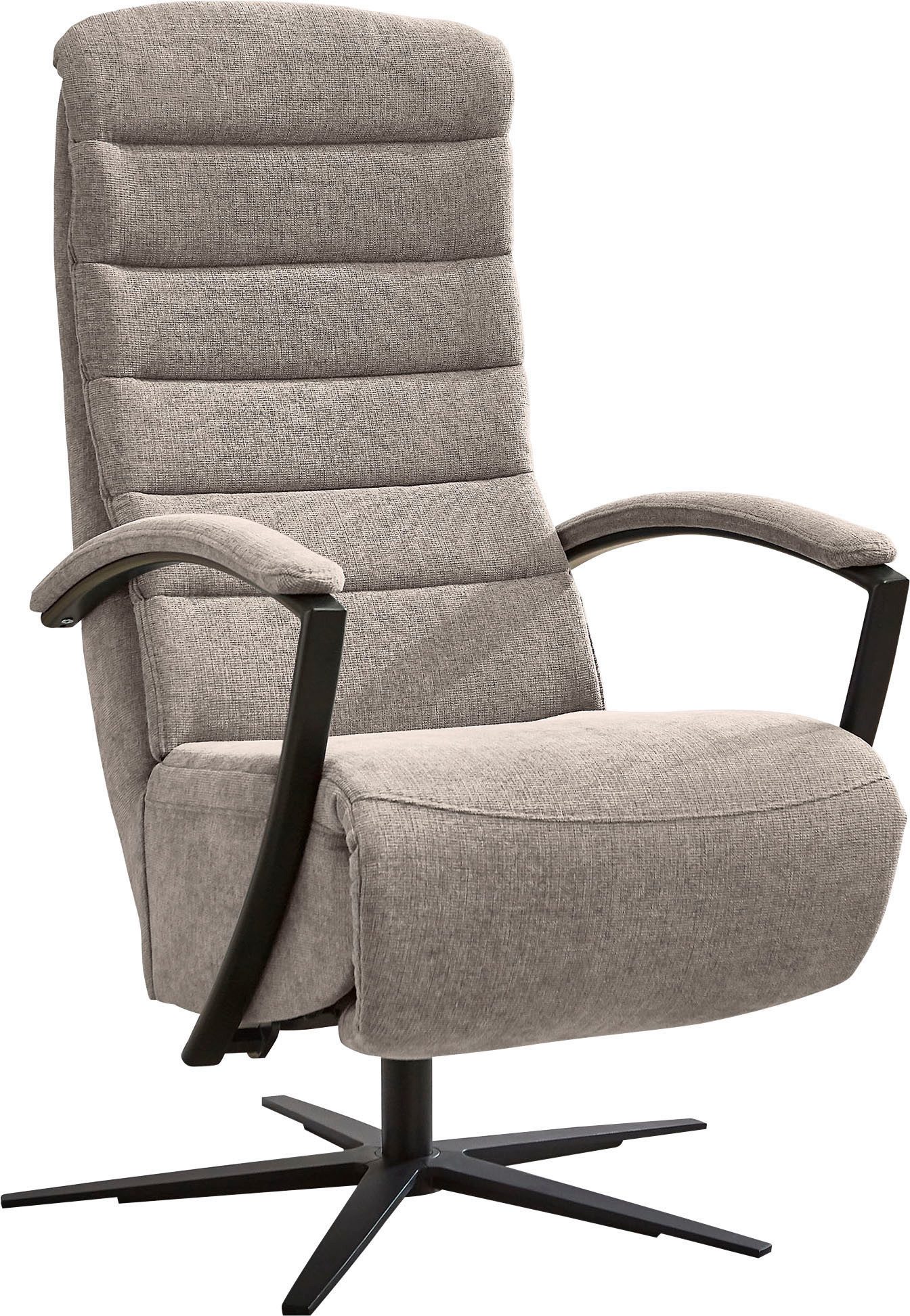 Die PlanBar Relaxsessel ZE-RS20038 inkl. Relaxfunktion und Kopfteilverstellung (1-St), 360° drehbar, wahlweise mit Gasdruckverstellung