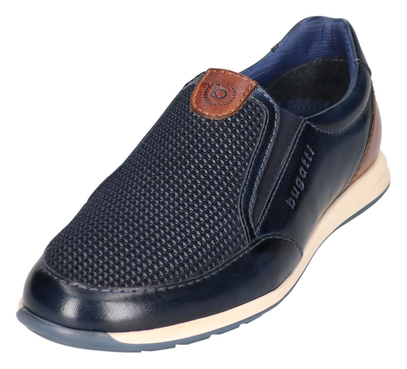 bugatti Slipper mit Perforation am Blatt