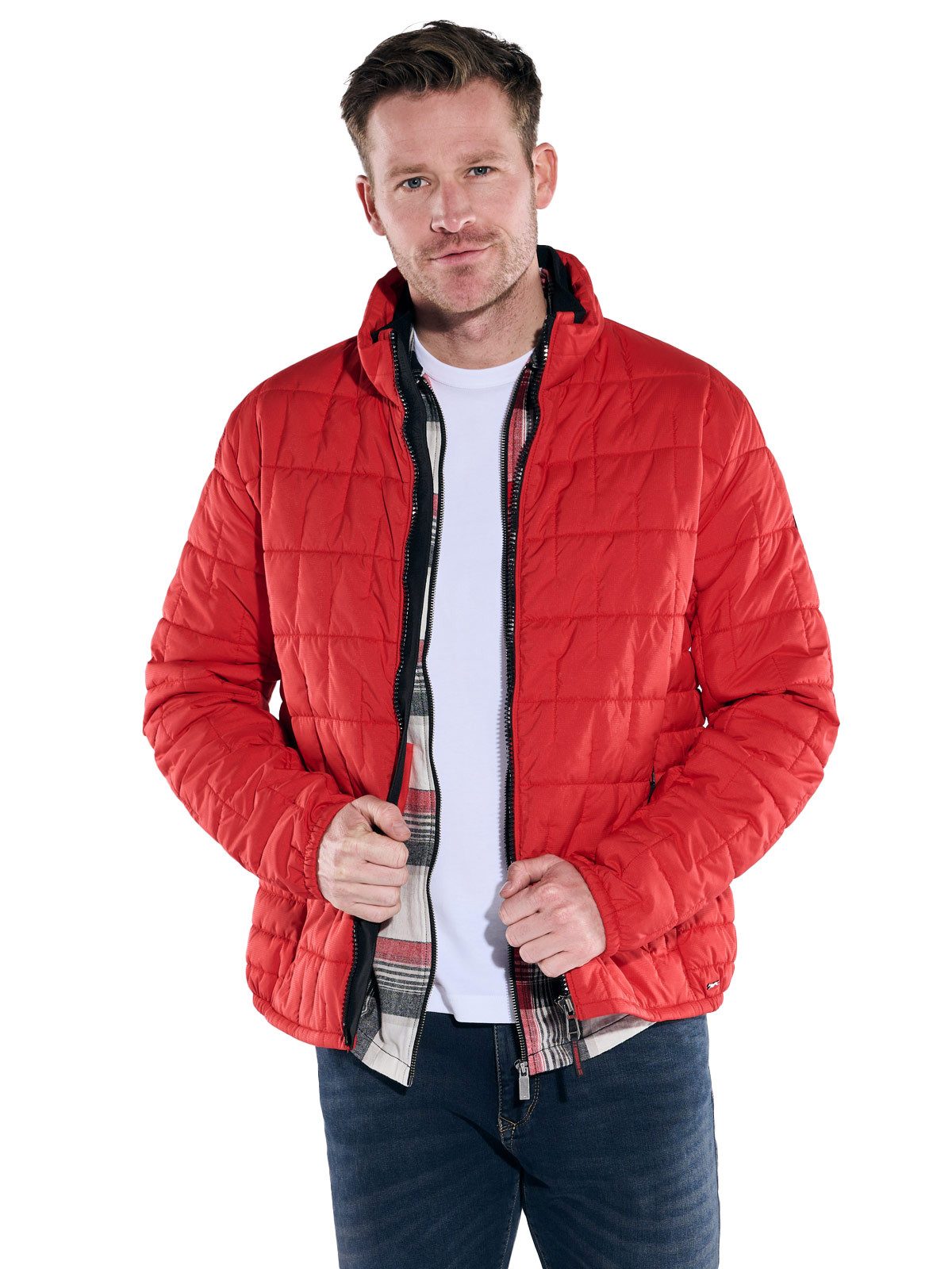 Engbers Steppjacke engbers Herren Steppjacke, Rot günstig online kaufen