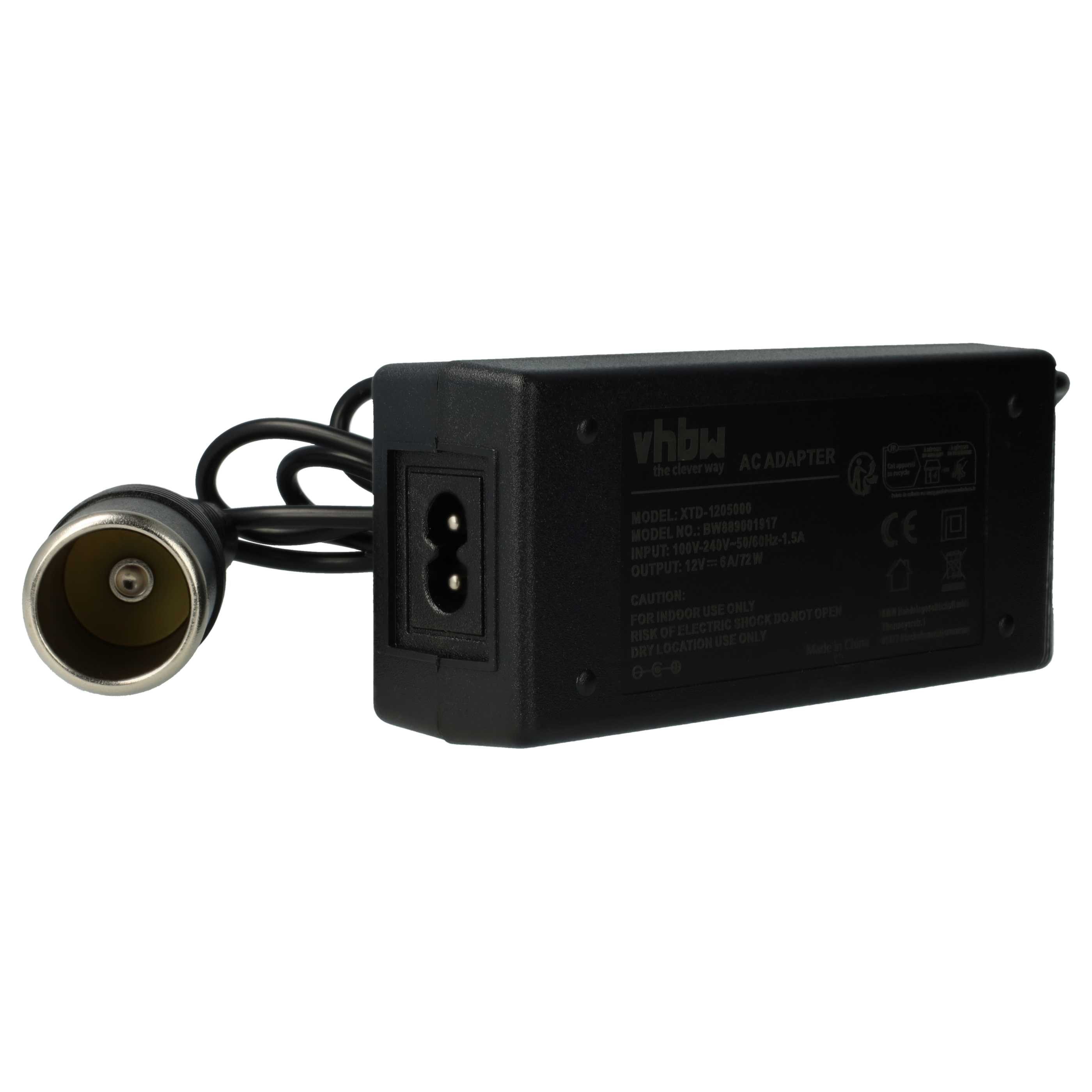 vhbw passend für Dometic Waeco BordBar TB15, TB08, AS25 Auto Stromadapter