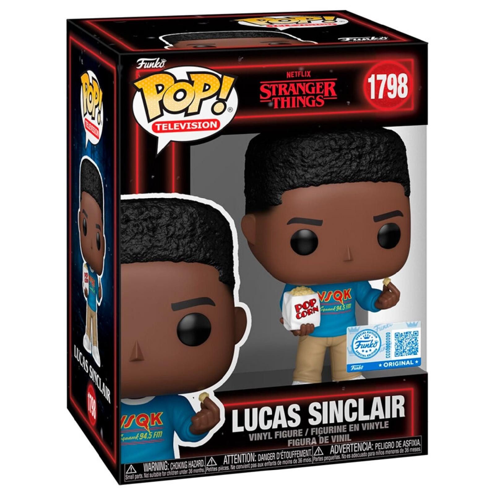 Funko Sammelfigur Stranger Things 5 Lucas Sinclair Exclusive #1798