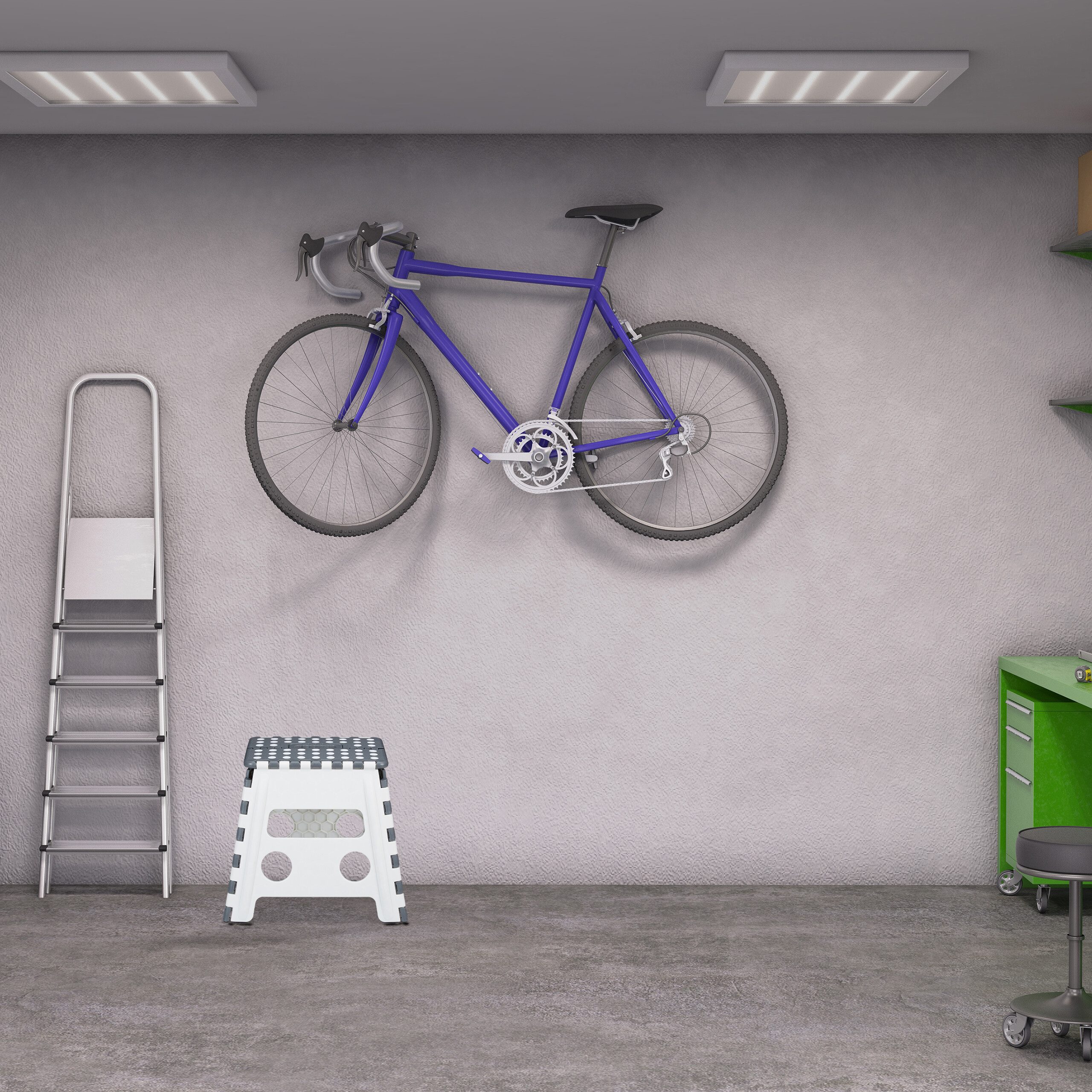 relaxdays Sitzhocker Klapphocker faltbar L 2er Set (Set, 2er Set)