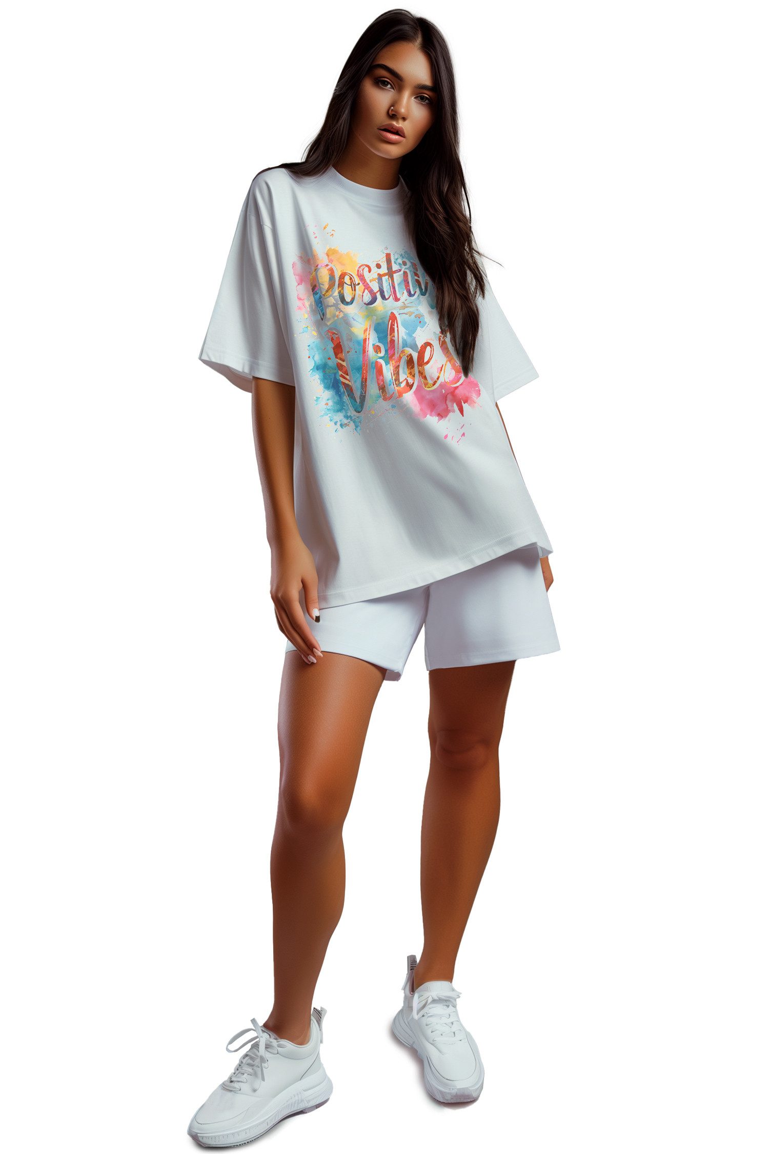 Reichstadt Print-Shirt Damen Oversized Kurzarmshirt 24RSW057 Verschiedene t günstig online kaufen