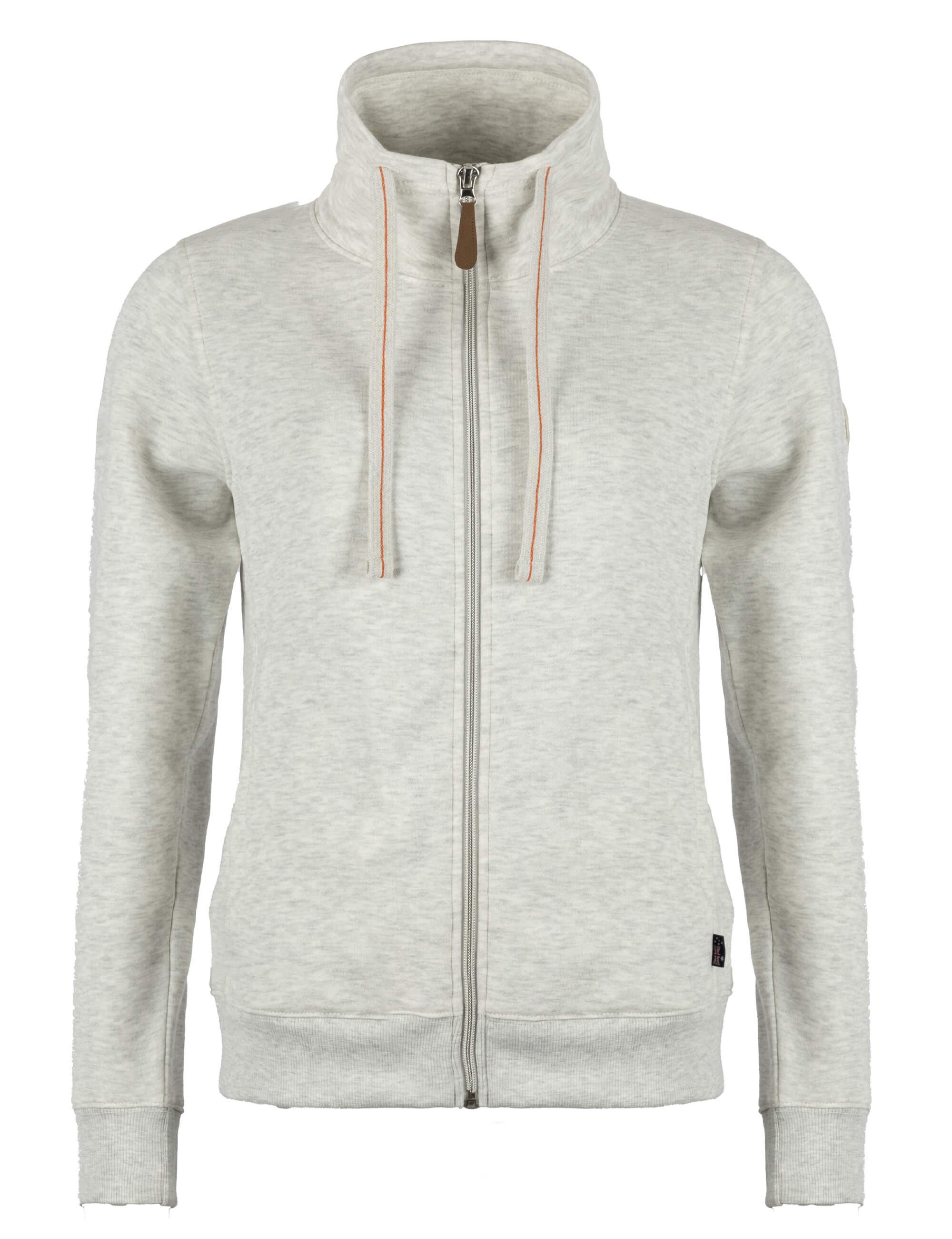 ROADSIGN australia Sweatjacke Soft Melange (1, 1-tlg., 1) mit Kapuze & Reißverschluss, aus weichem Baumwollmix