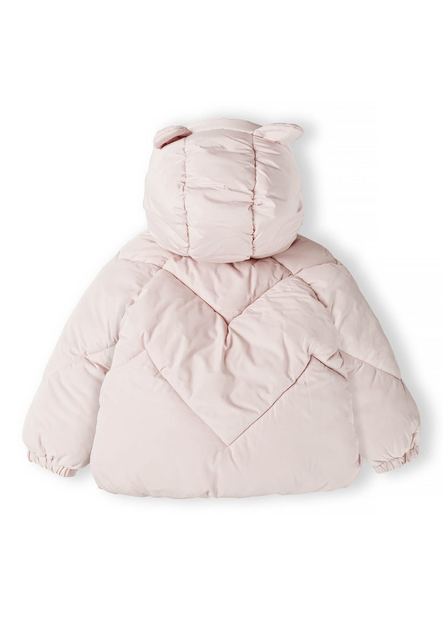 MINOTI Winterjacke Winterjacke für Babys, mit Teddyfutter und 3D-Ohren (0-24m)