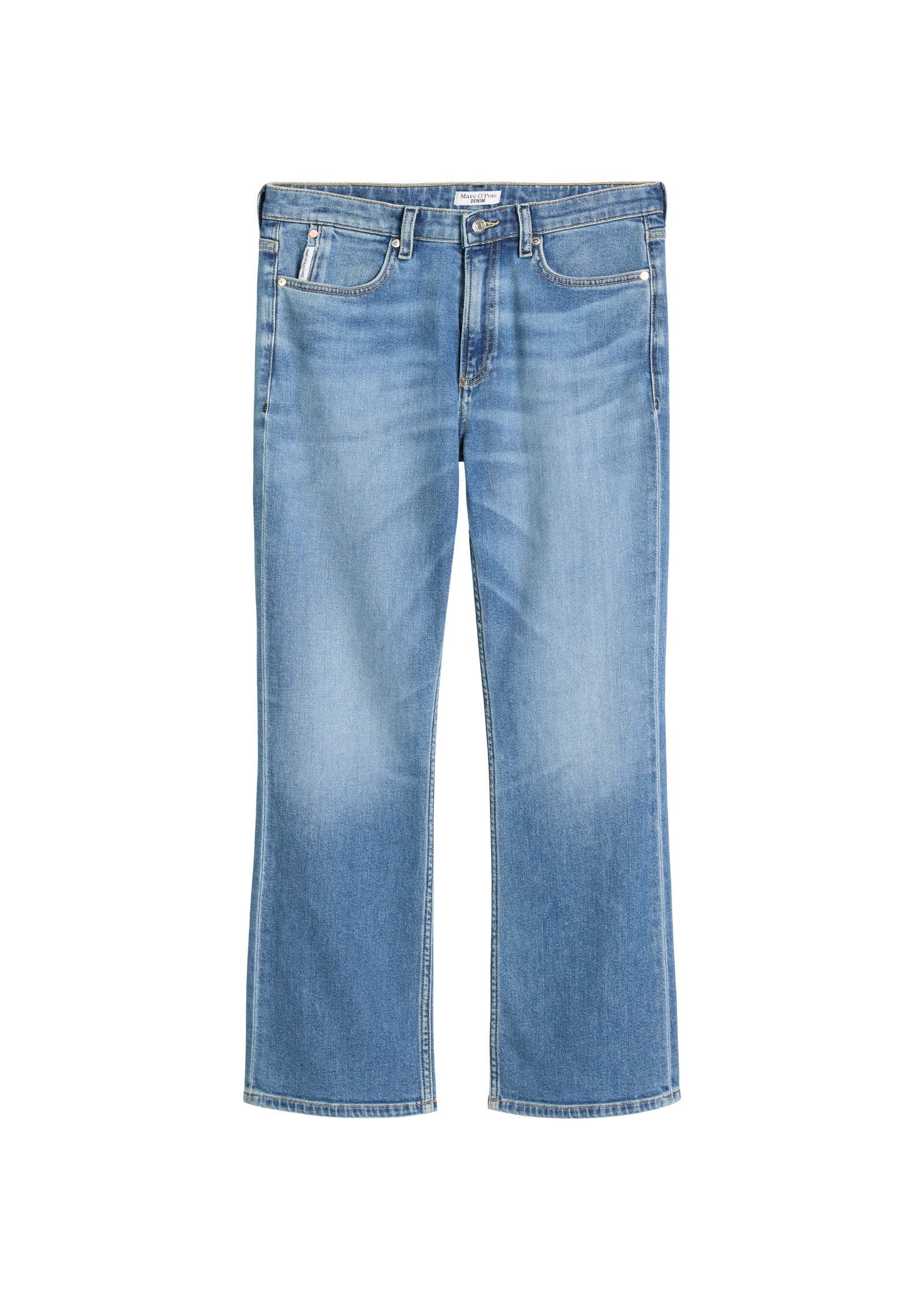 Marc O'Polo DENIM Schlagjeans aus Organic Cotton Stretch