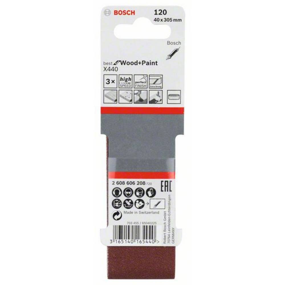 Thumbnail - BOSCH Schleifpapier Schleifband-Set X440 Best for Wood and Paint