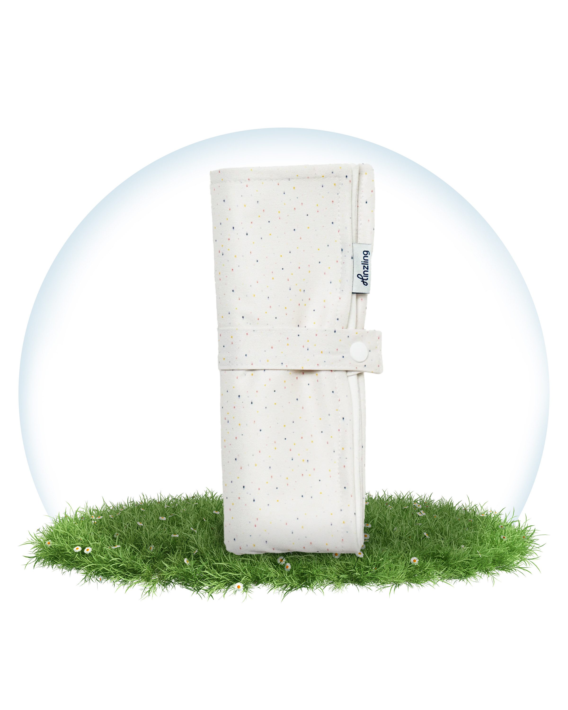 Hinzling Wickelauflage Baby Wickelunterlage für unterwegs – moderne Wickeltisch Auflage