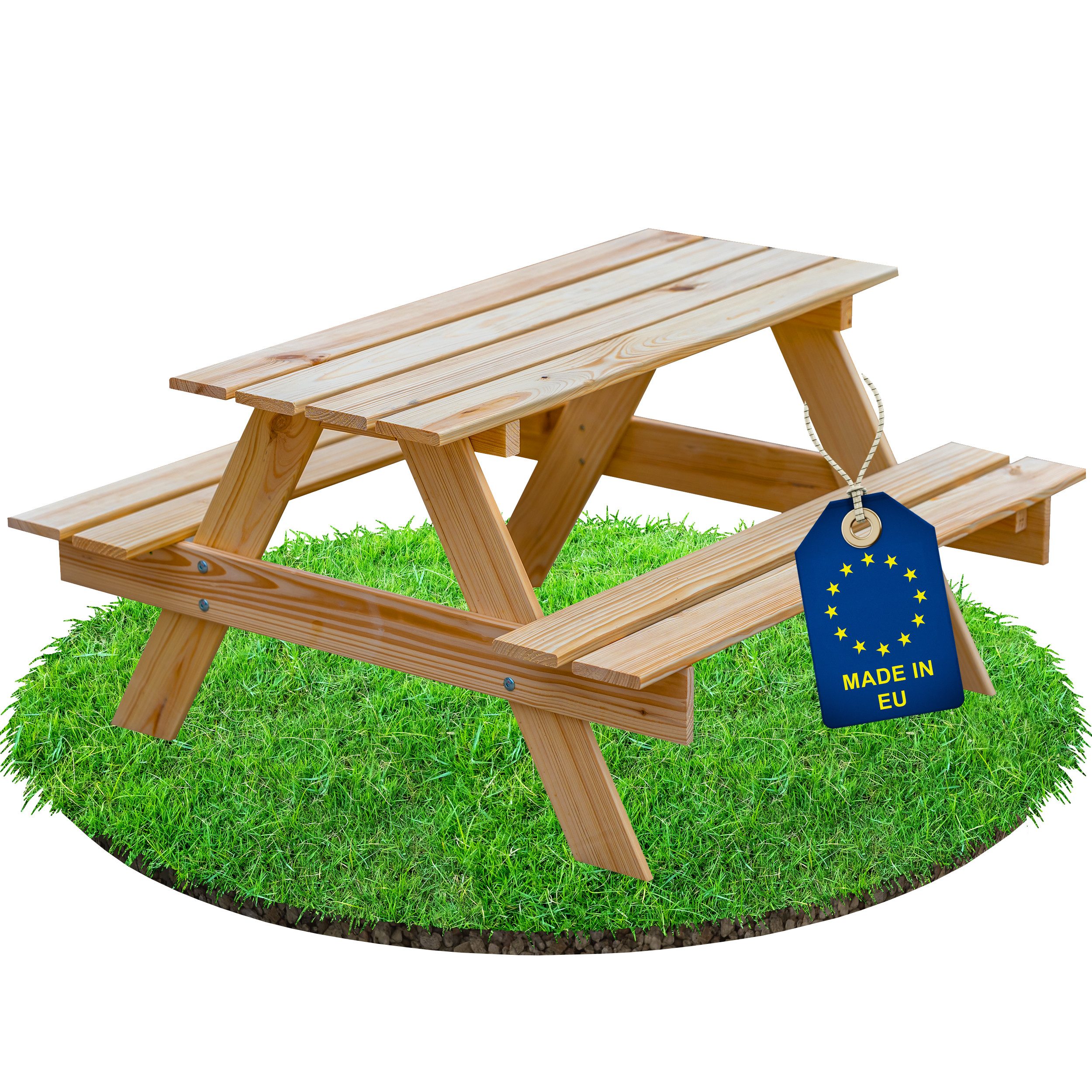 ITA Garten-Kindersitzgruppe Kindersitzgarnitur aus Holz - günstig online kaufen