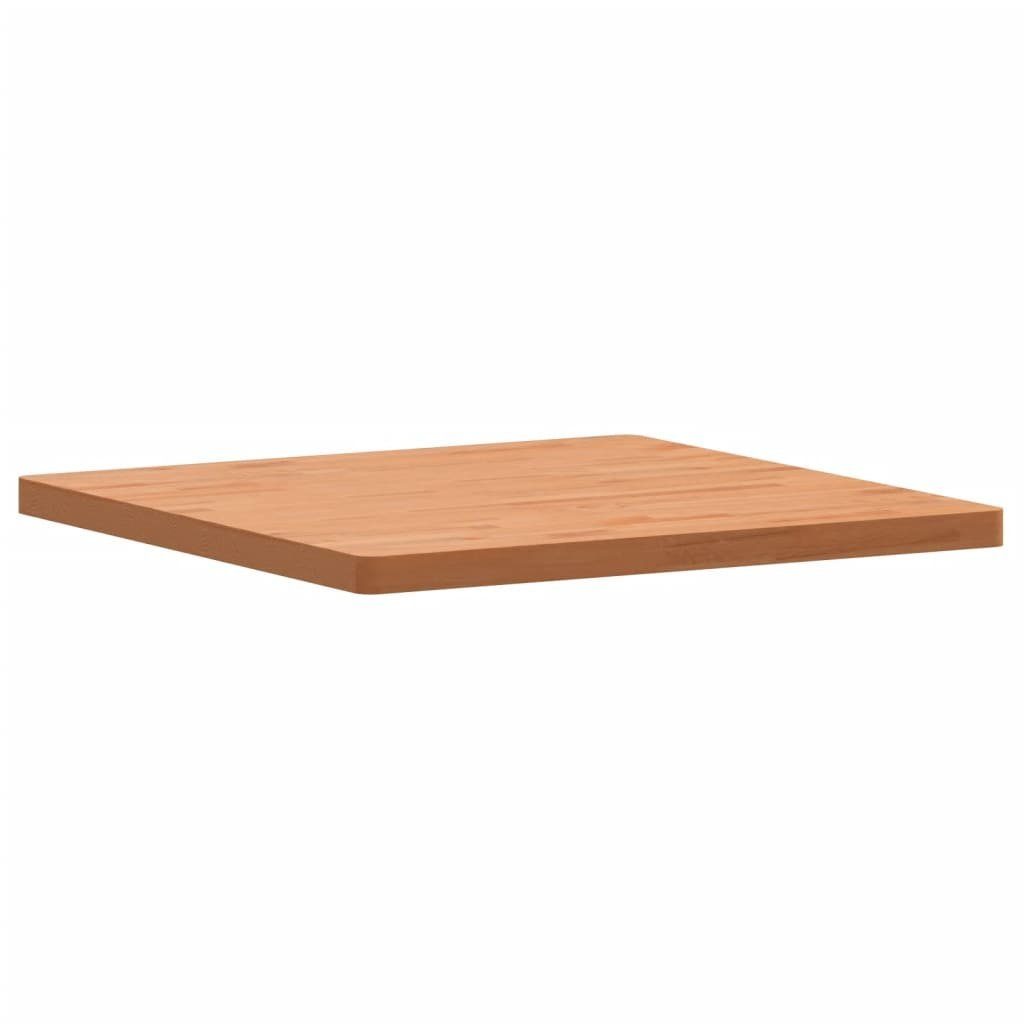 Buche 80x80x4 Quadratisch Tischplatte Massivholz cm furnicato