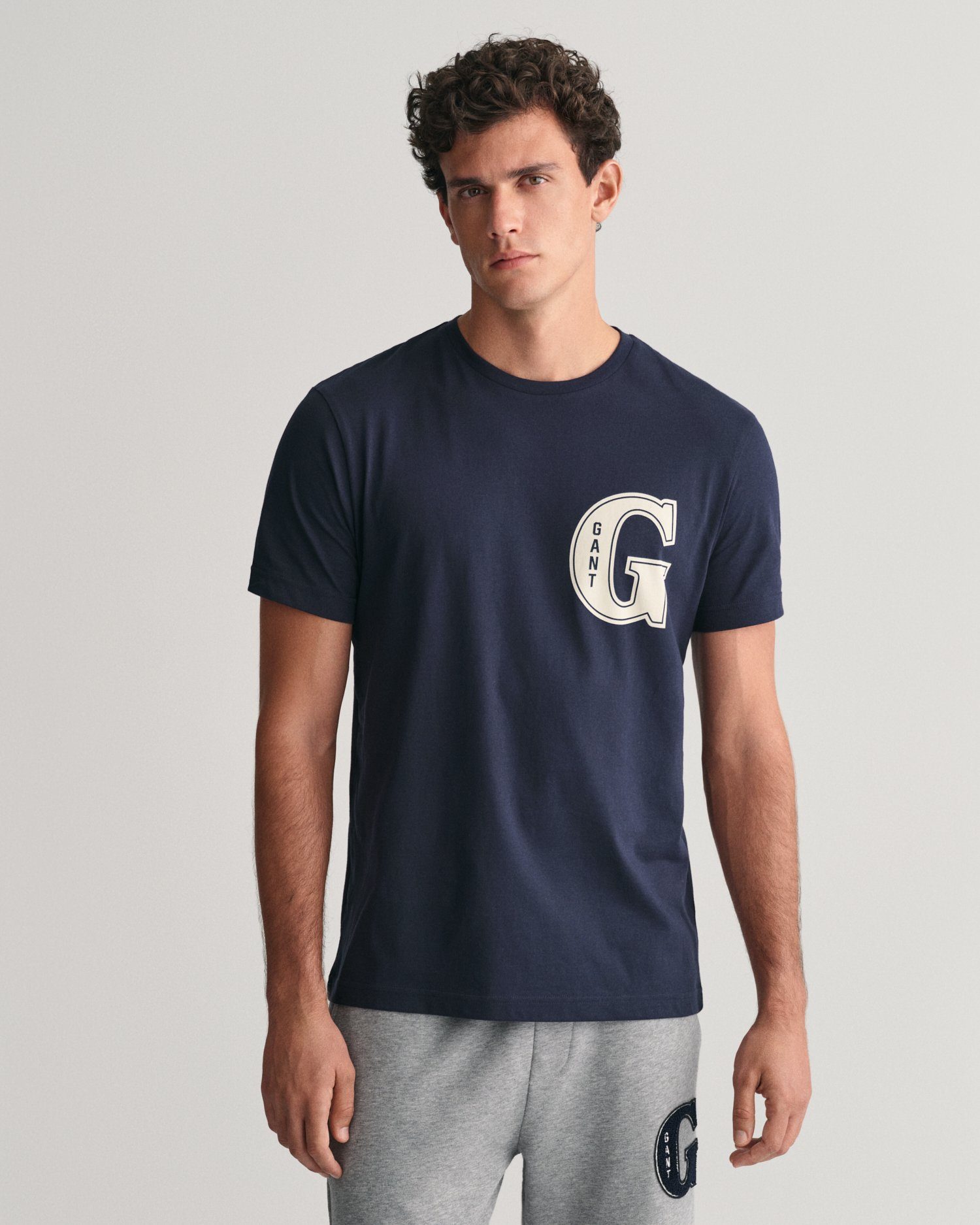 Gant T-Shirt G GRAPHIC T-SHIRT EVENING BLUE