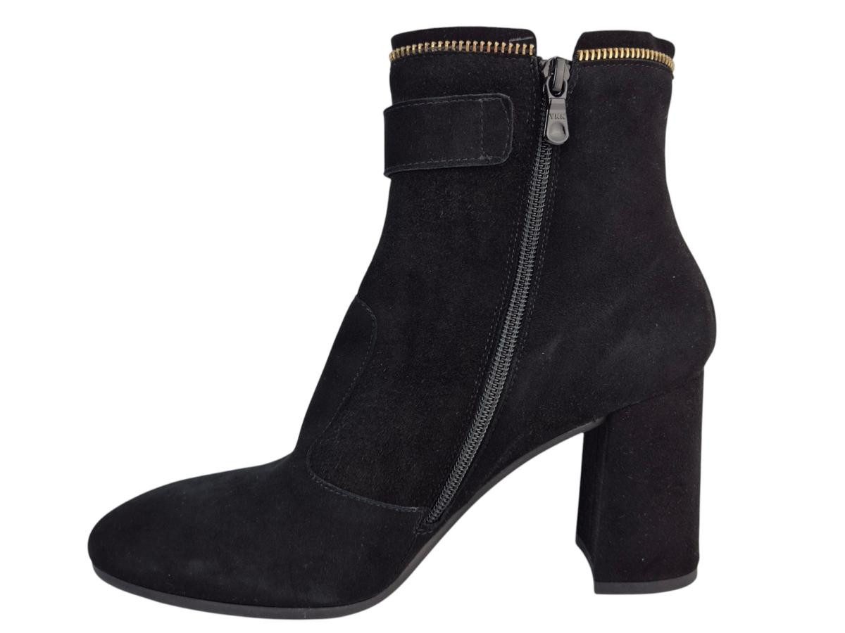 Nero Giardini schwarz Zip gold Stiefelette