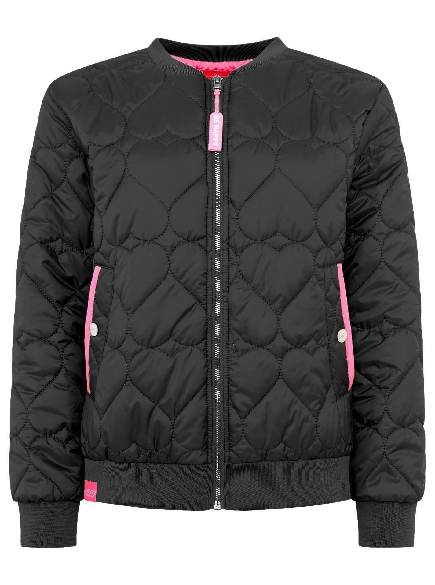 Zwillingsherz Steppjacke Bomberjacke mit gesteppten Herzen, mit Taschen und günstig online kaufen