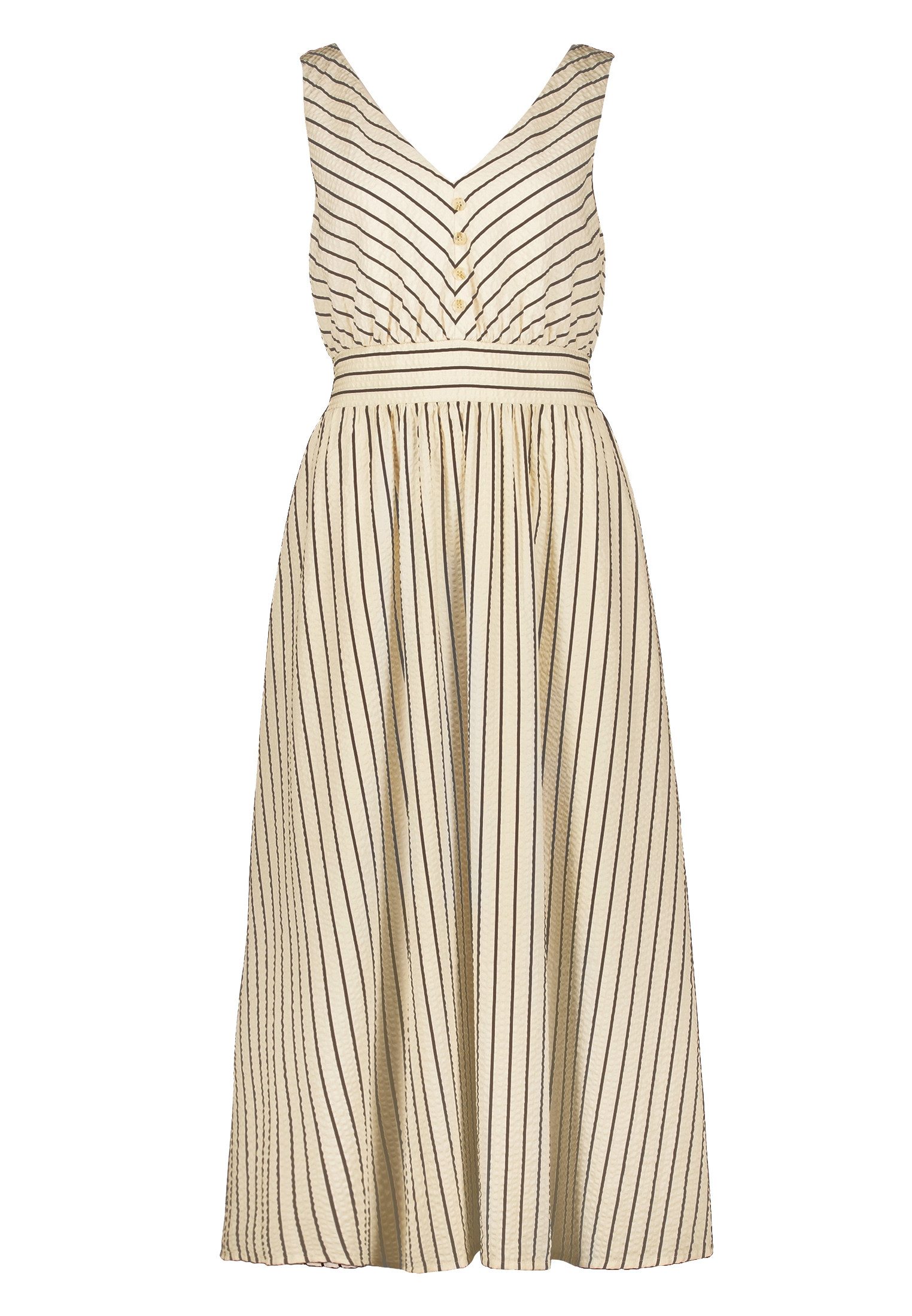 Druckkleid Damen mit Streifen