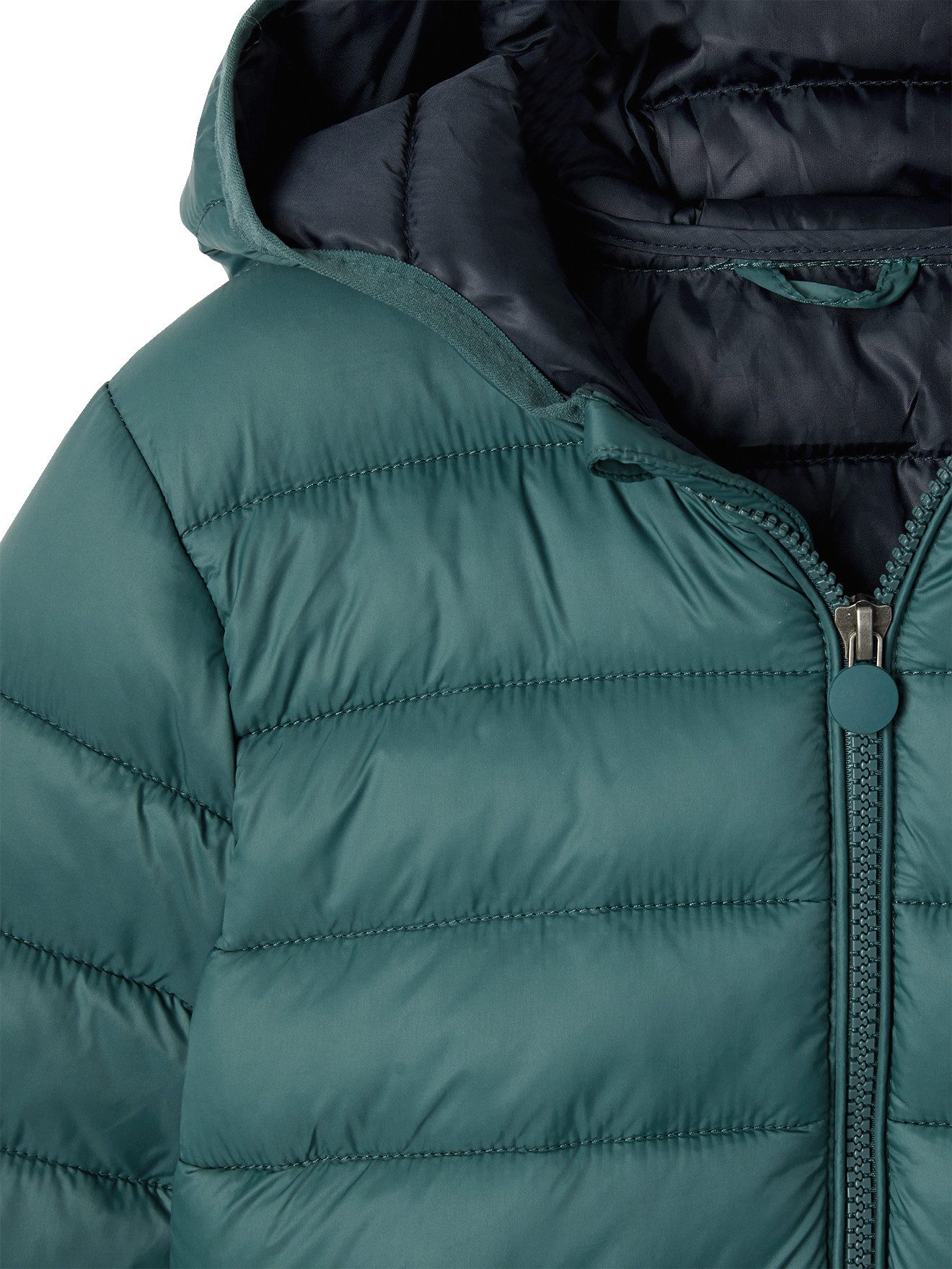 vertbaudet Steppjacke Jungen Steppjacke mit Kapuze, Übergangsjacke – Bild 4 von 5